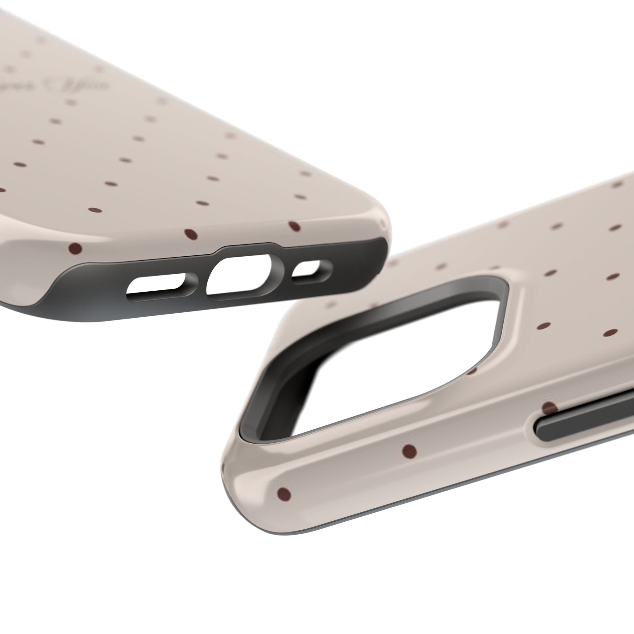 MagSafe Brown Polka Dot