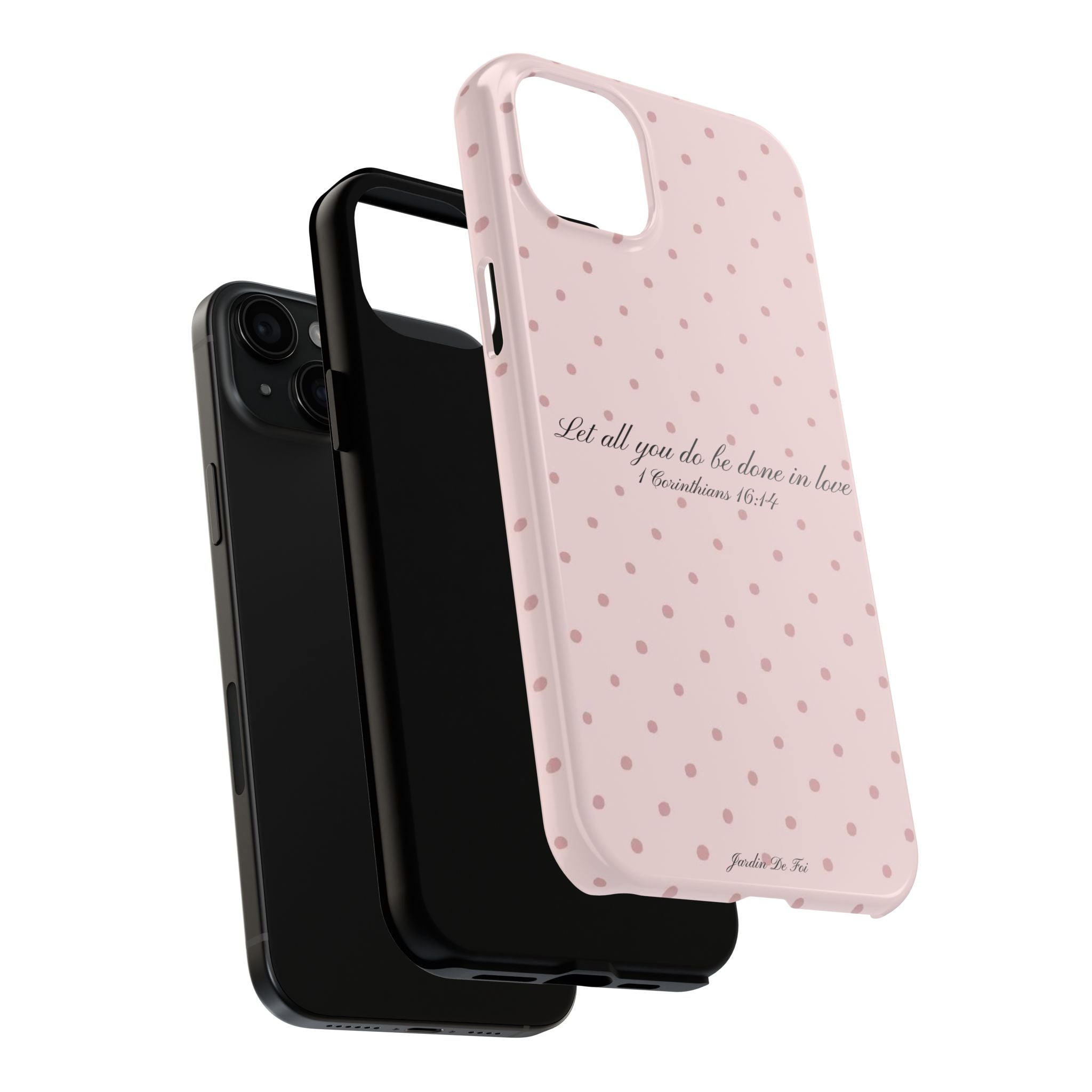 Pink Polka Dot Case