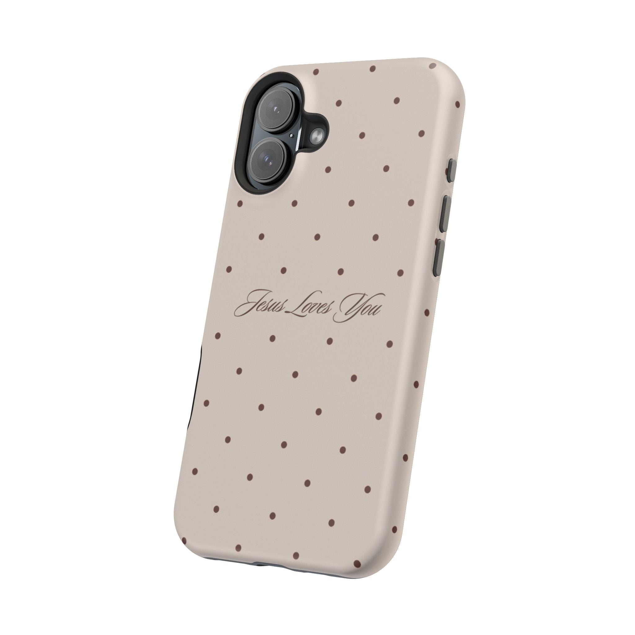 MagSafe Brown Polka Dot