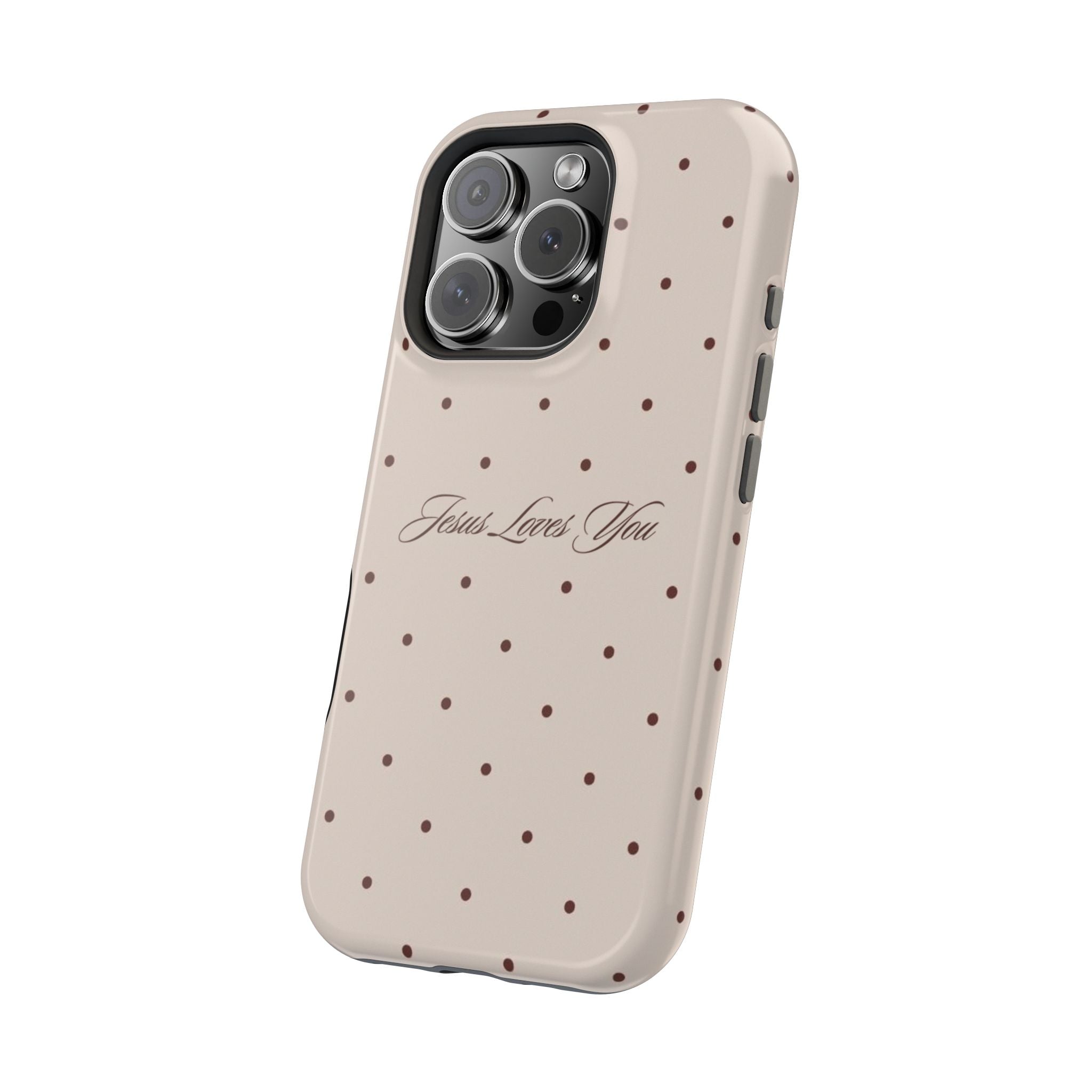 MagSafe Brown Polka Dot