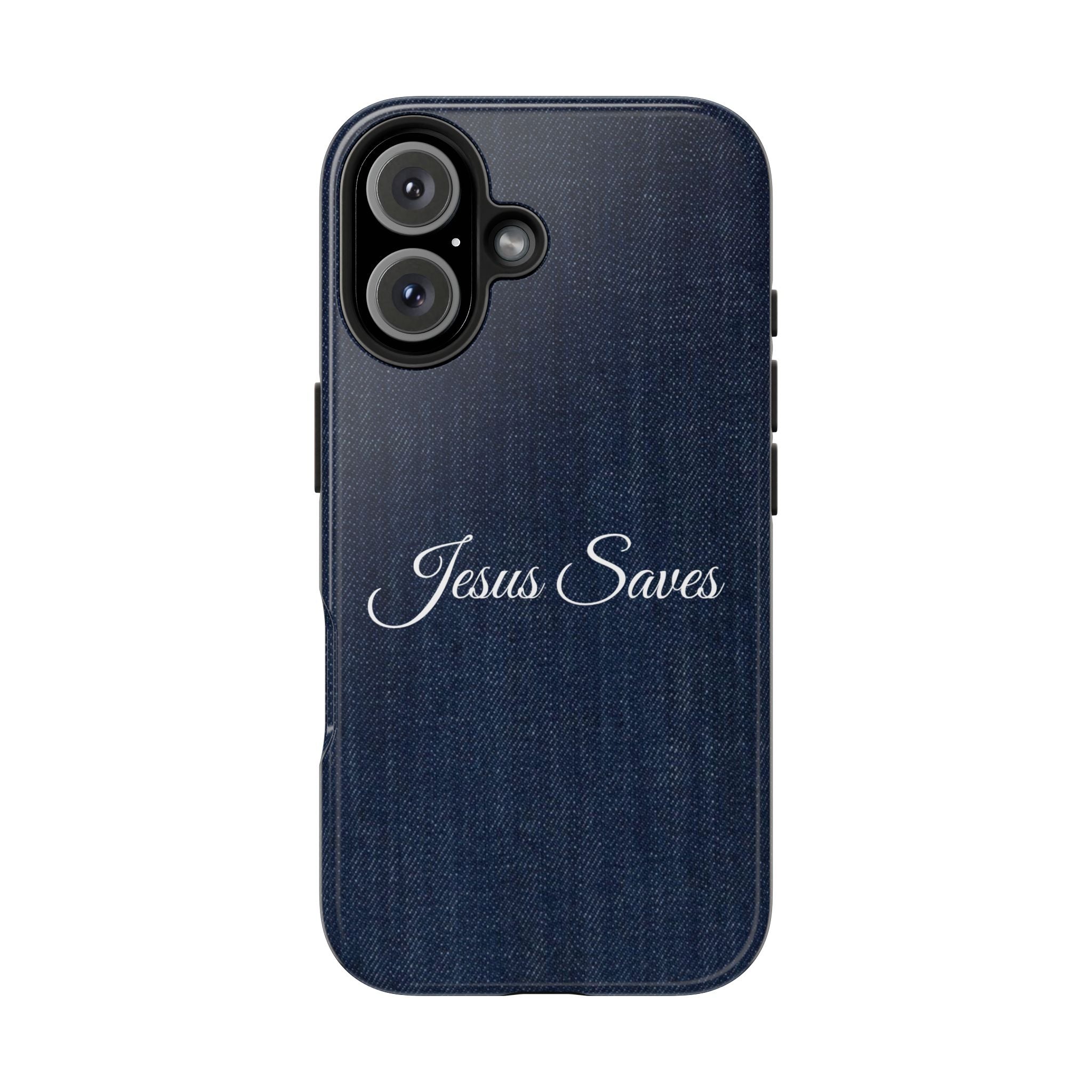 Jesus Saves Denim Case