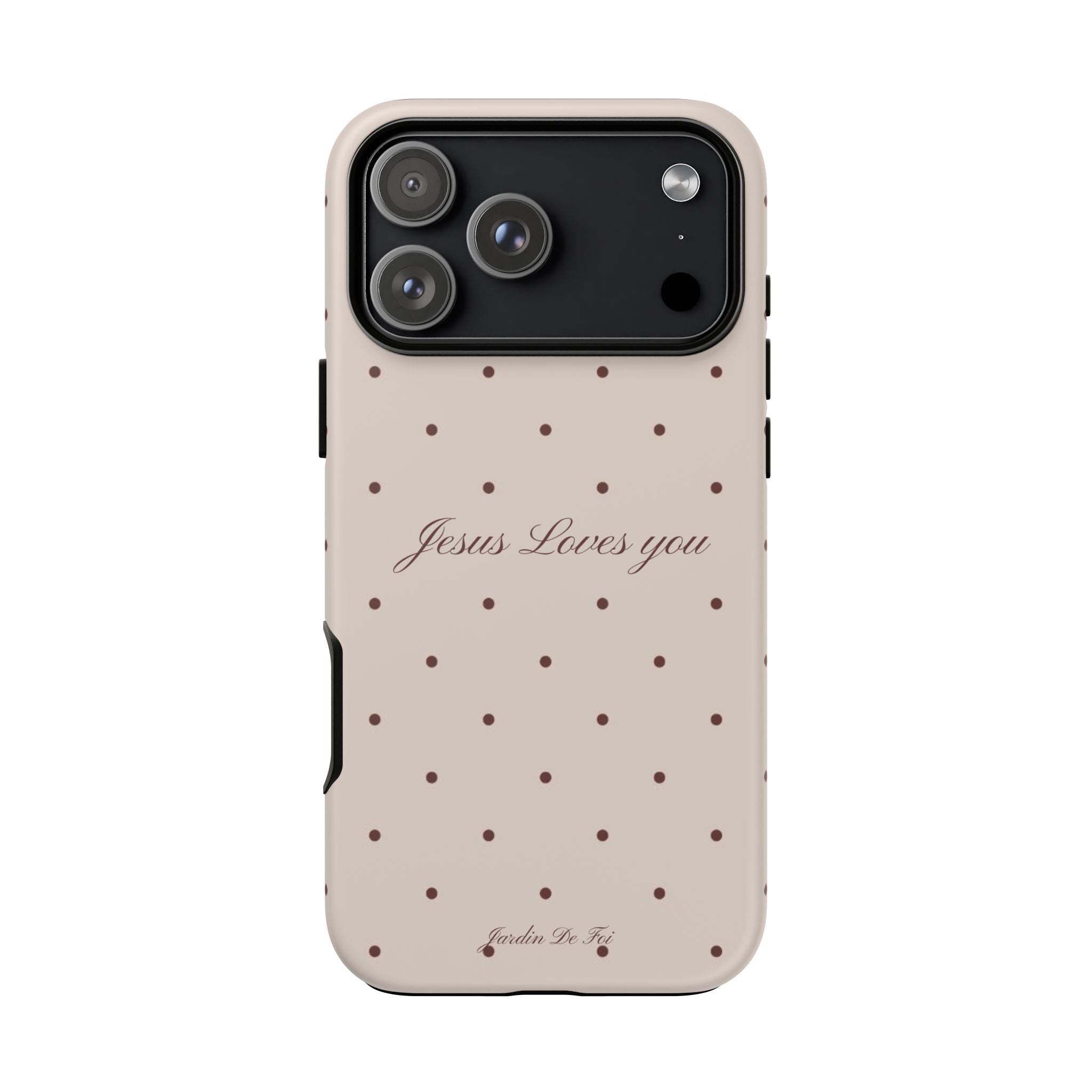 Brown Polka Dot Case