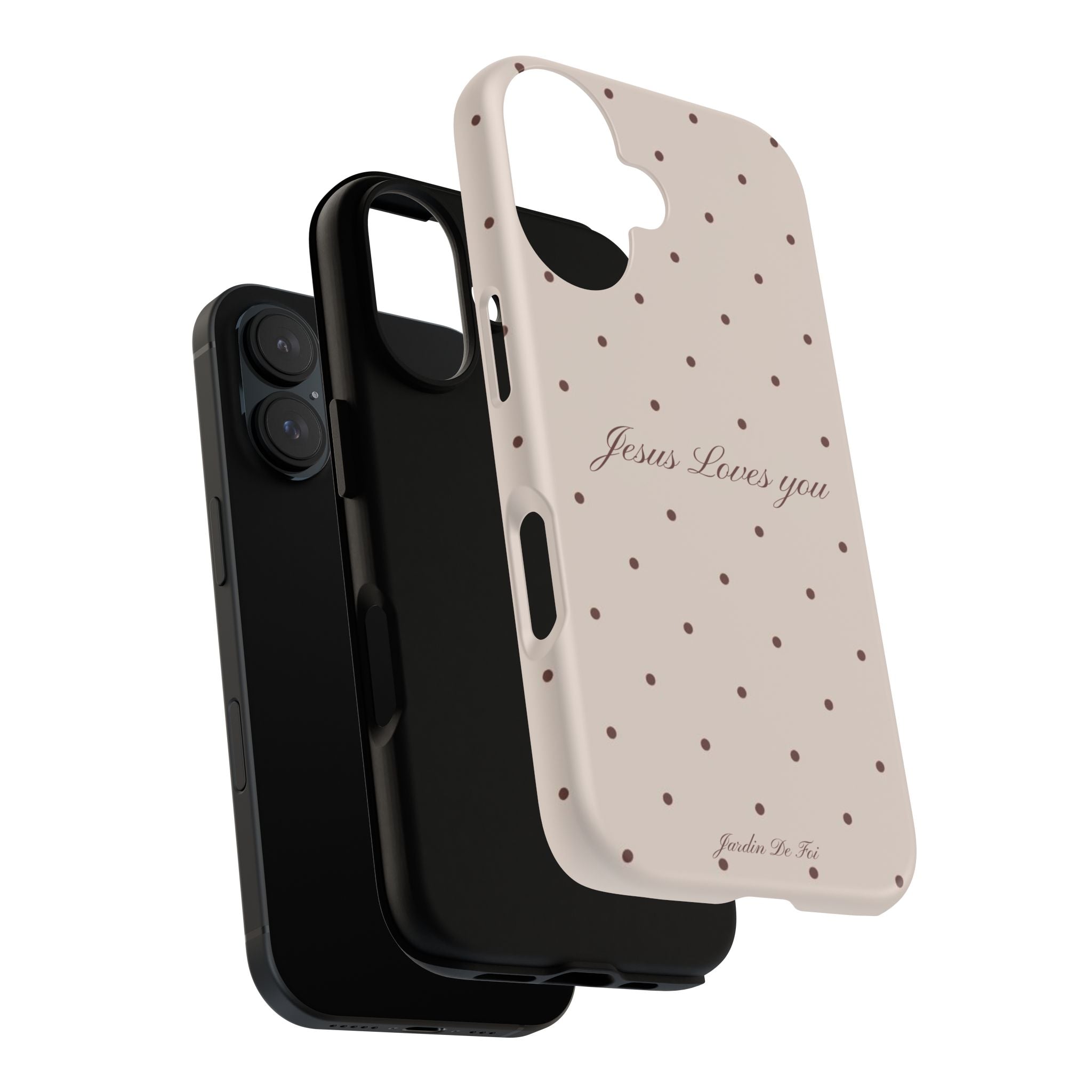 Brown Polka Dot Case