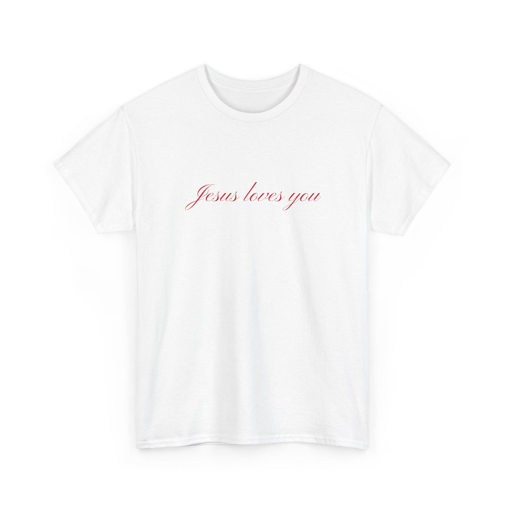 Jesus loves you tee