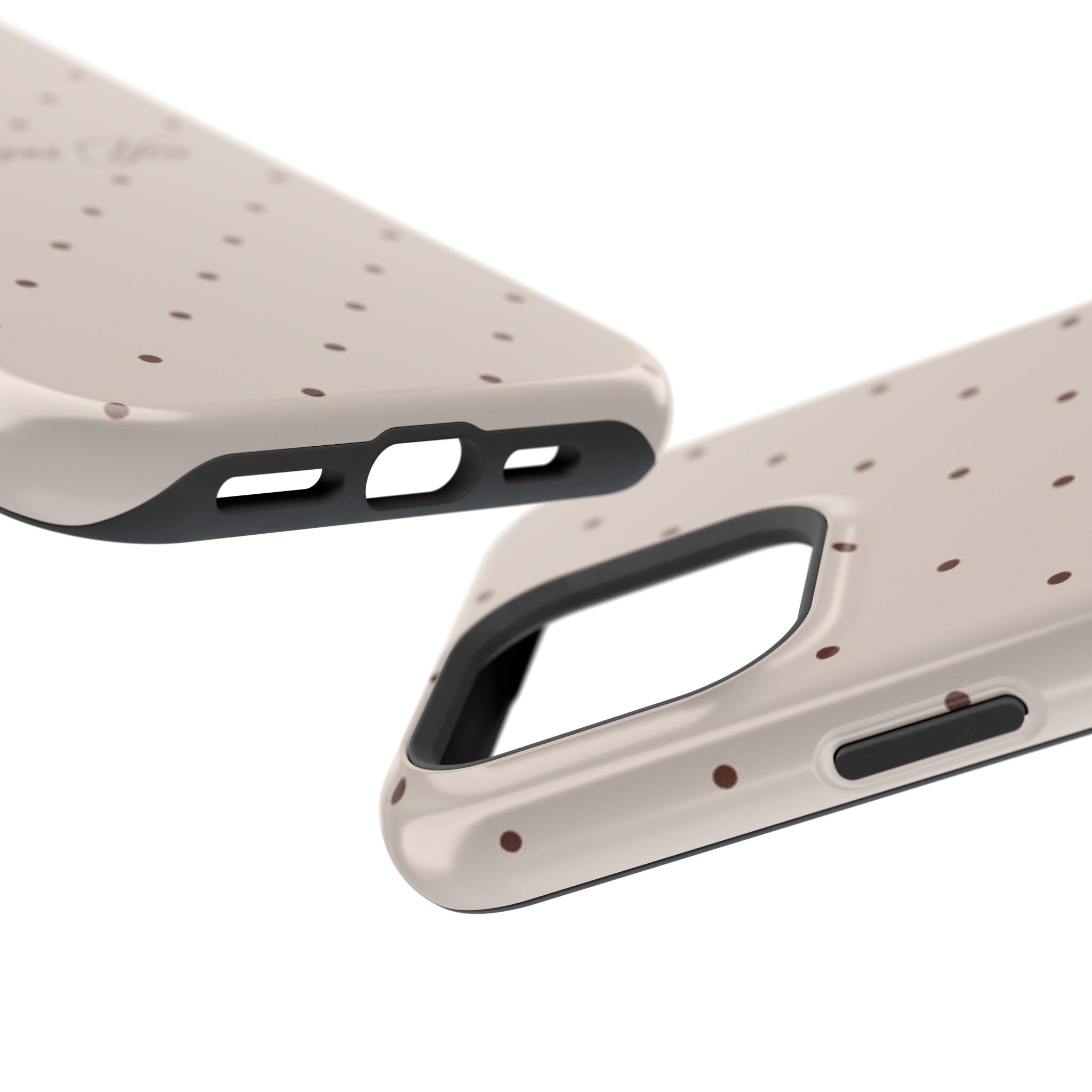MagSafe Brown Polka Dot