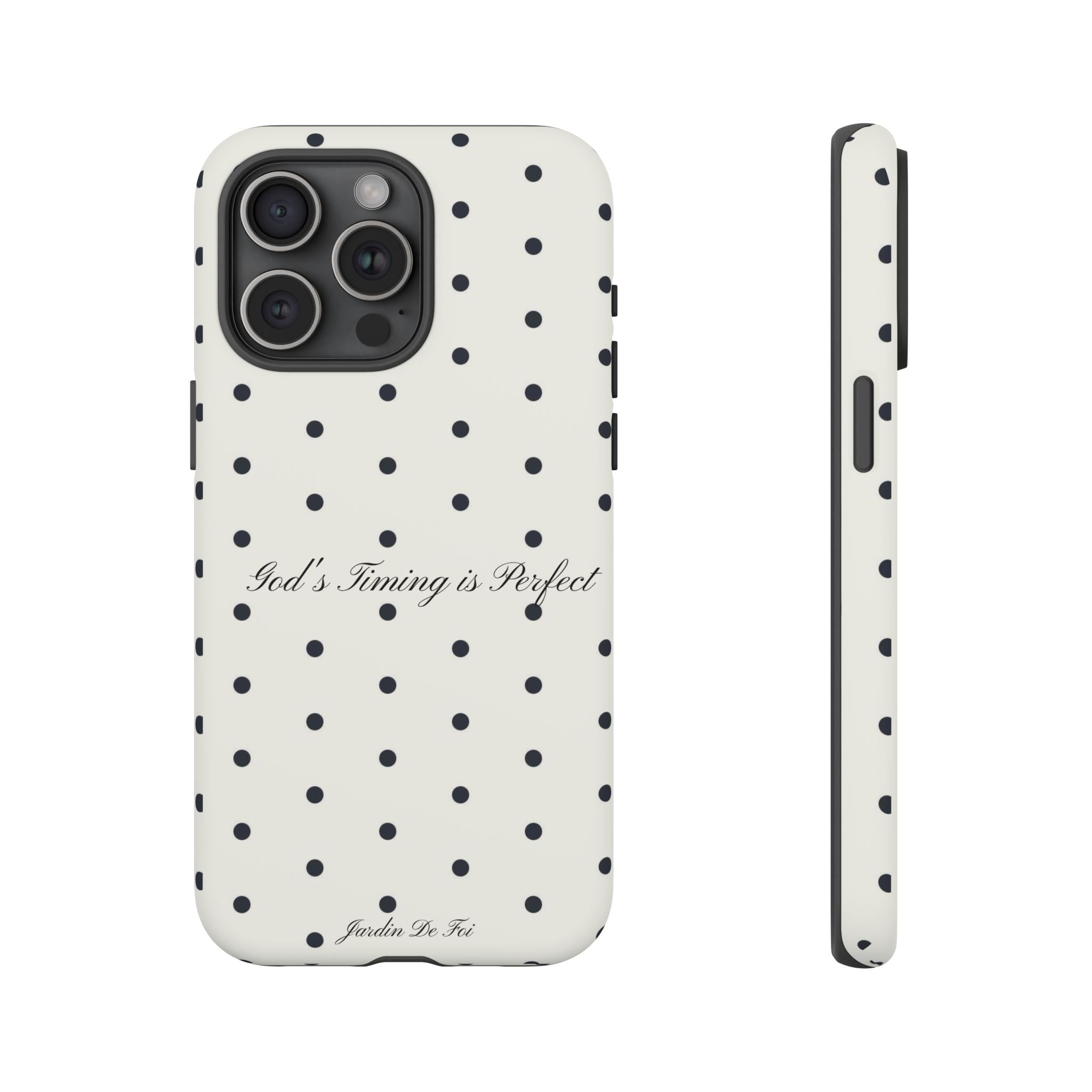 White Polka Dot Case