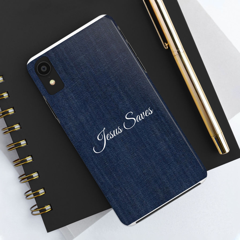 Jesus Saves Denim Case