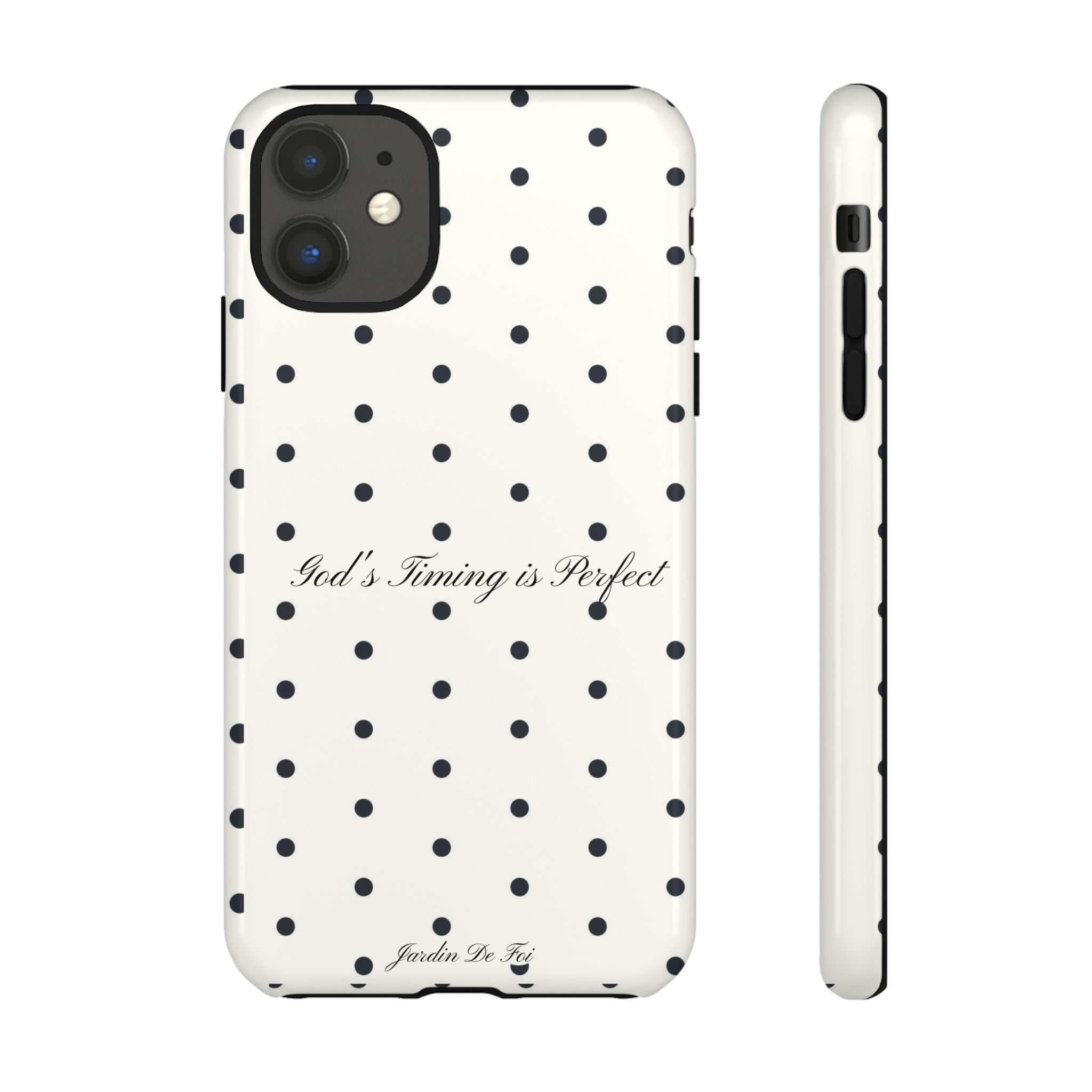White Polka Dot Case