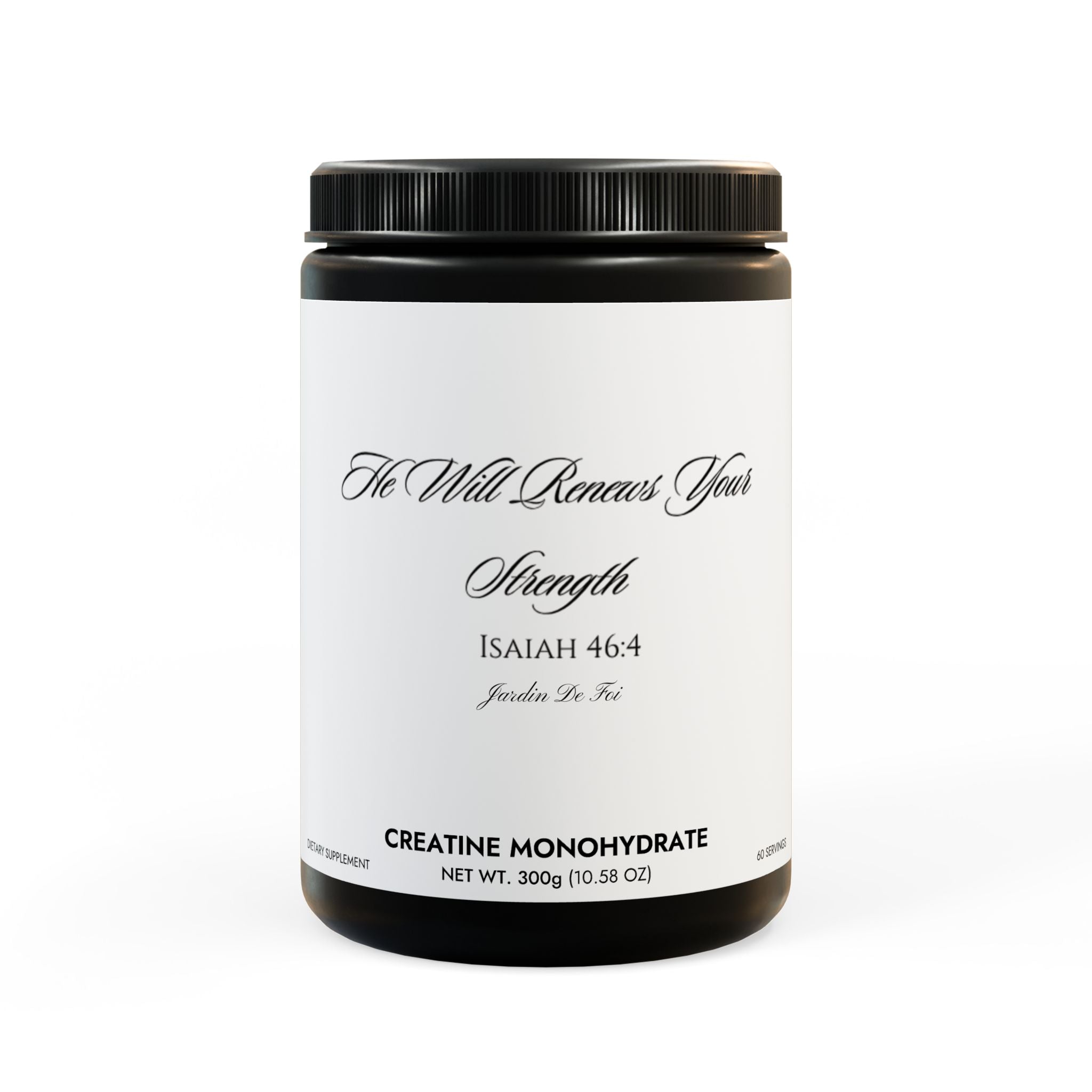 Creatine Monohydrate Supplement (300g, 10.58oz)