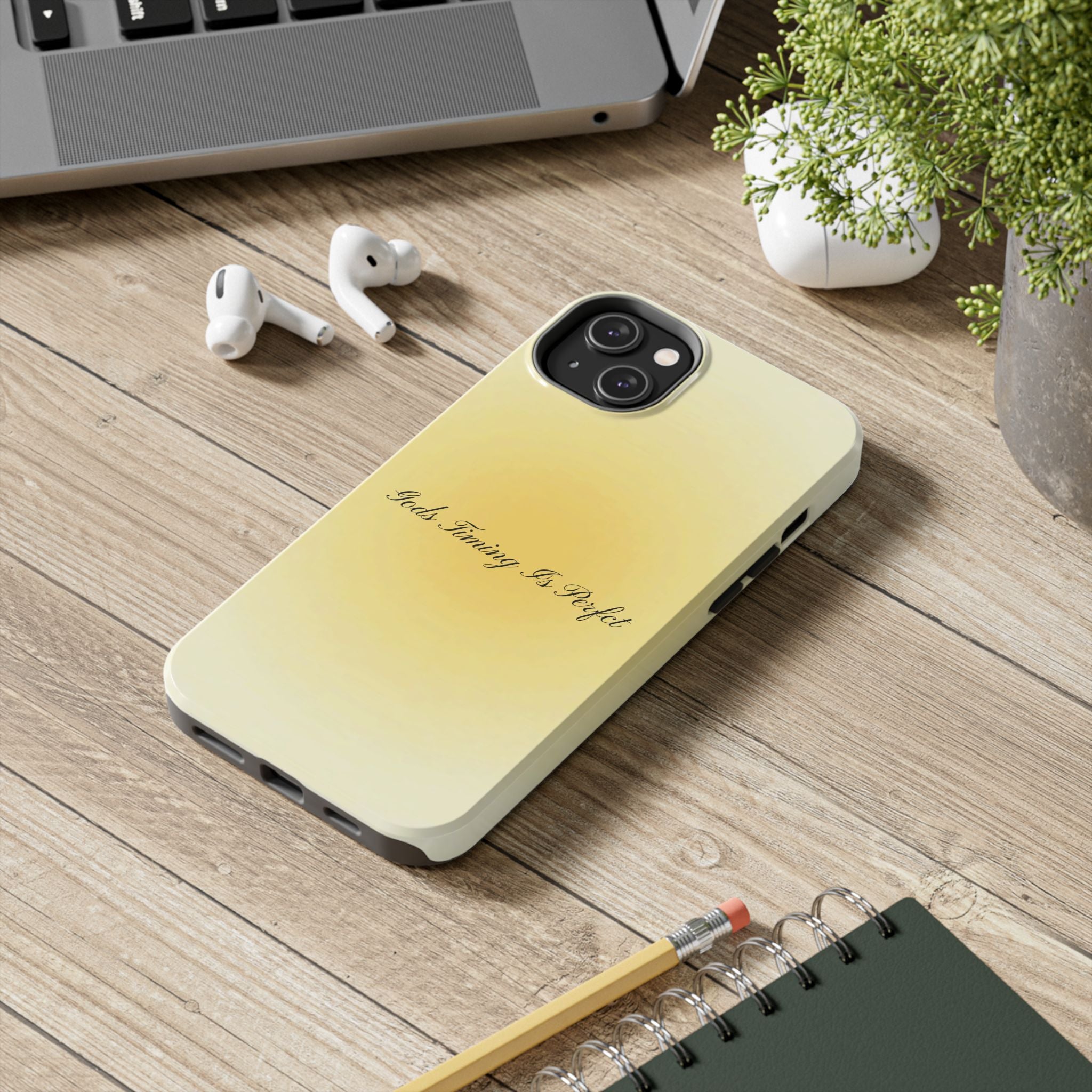 Yellow Ombre Phone case