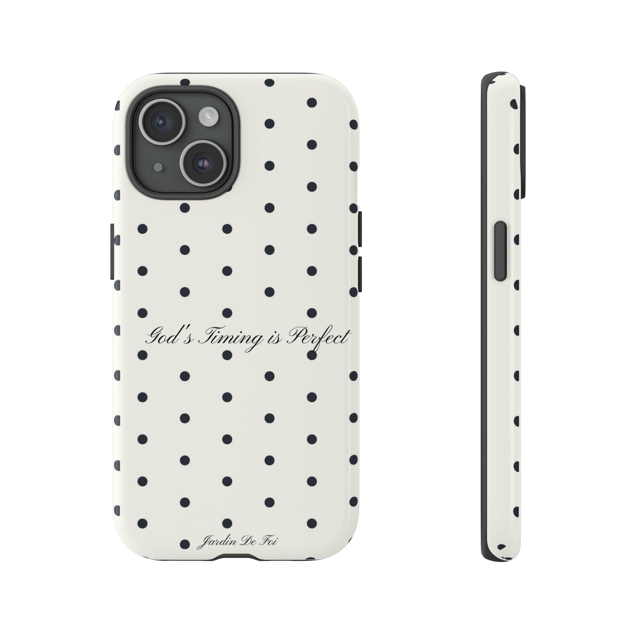 White Polka Dot Case