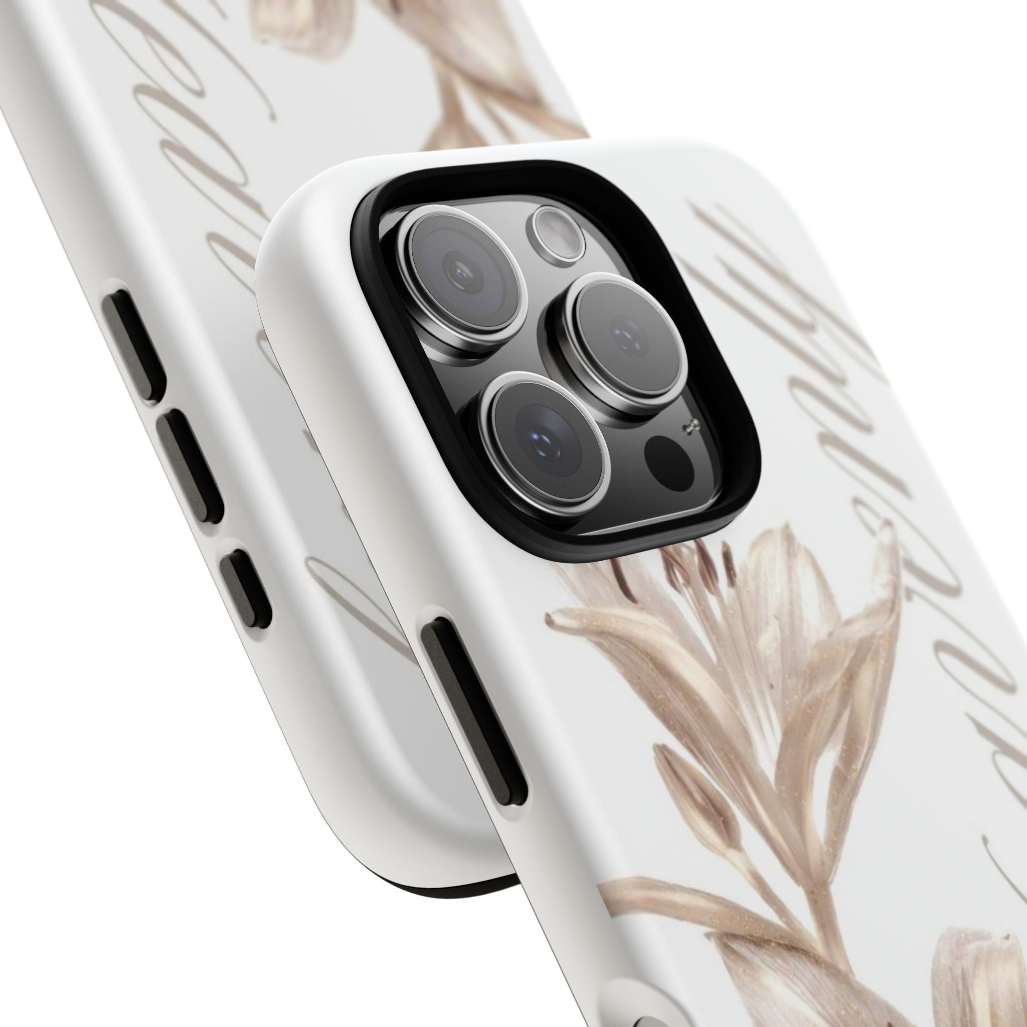 Floral 'Heavenly' Phone Case — Elegant Lily Protective Cover