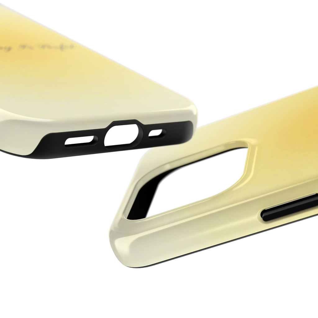 Yellow Ombre Phone case