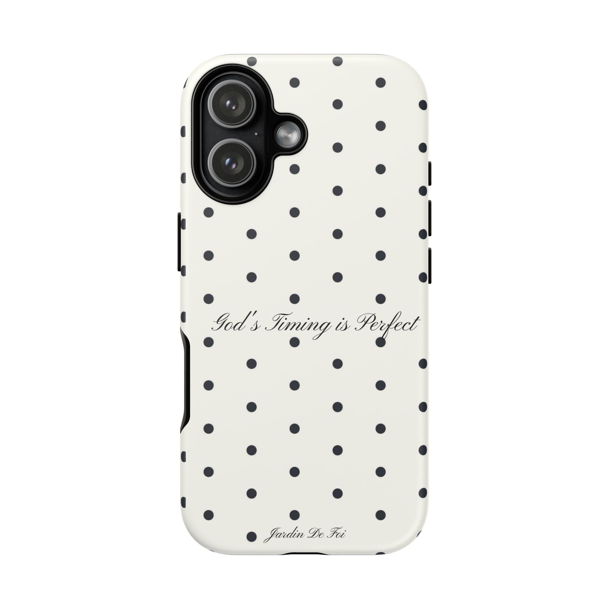 White Polka Dot Case