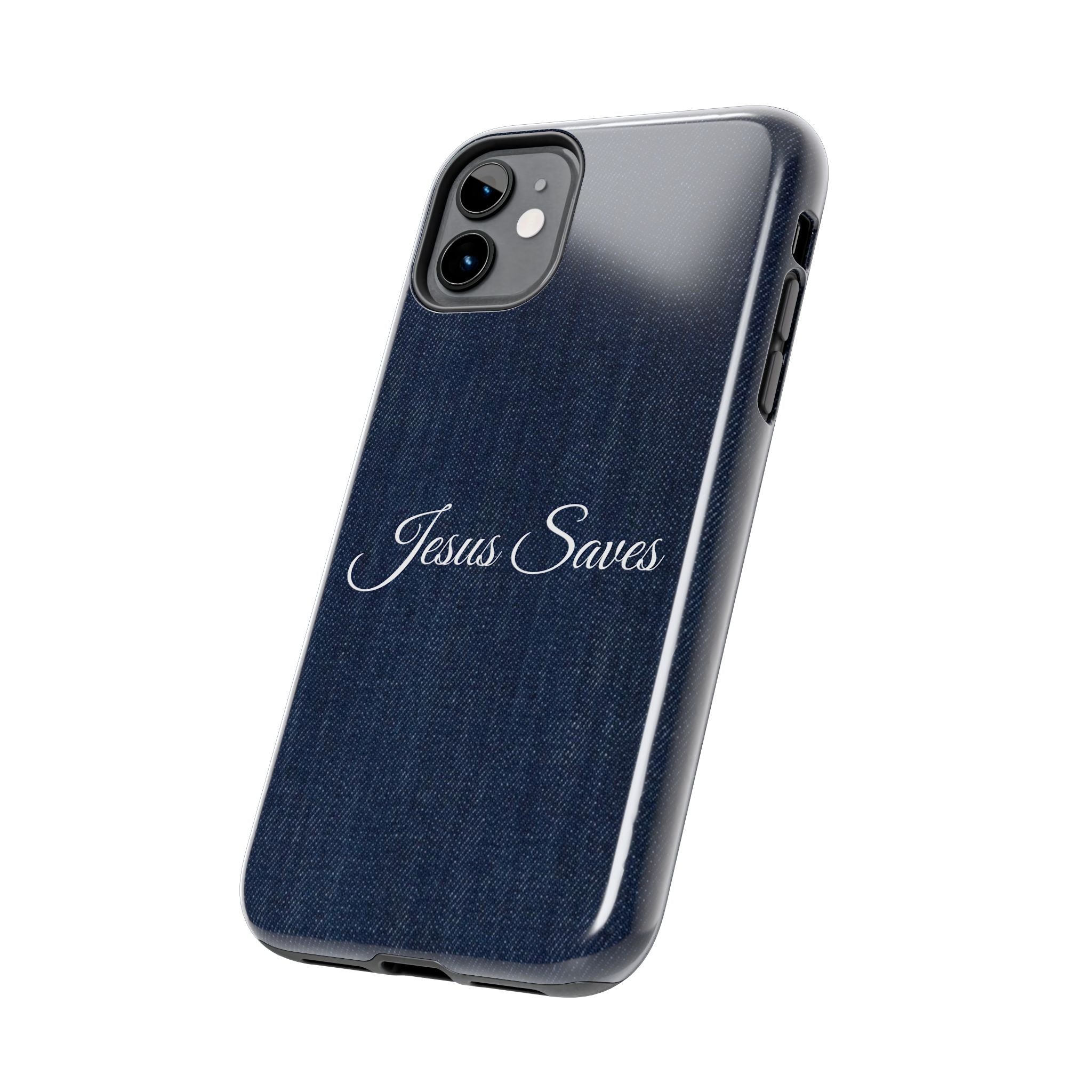 Jesus Saves Denim Case