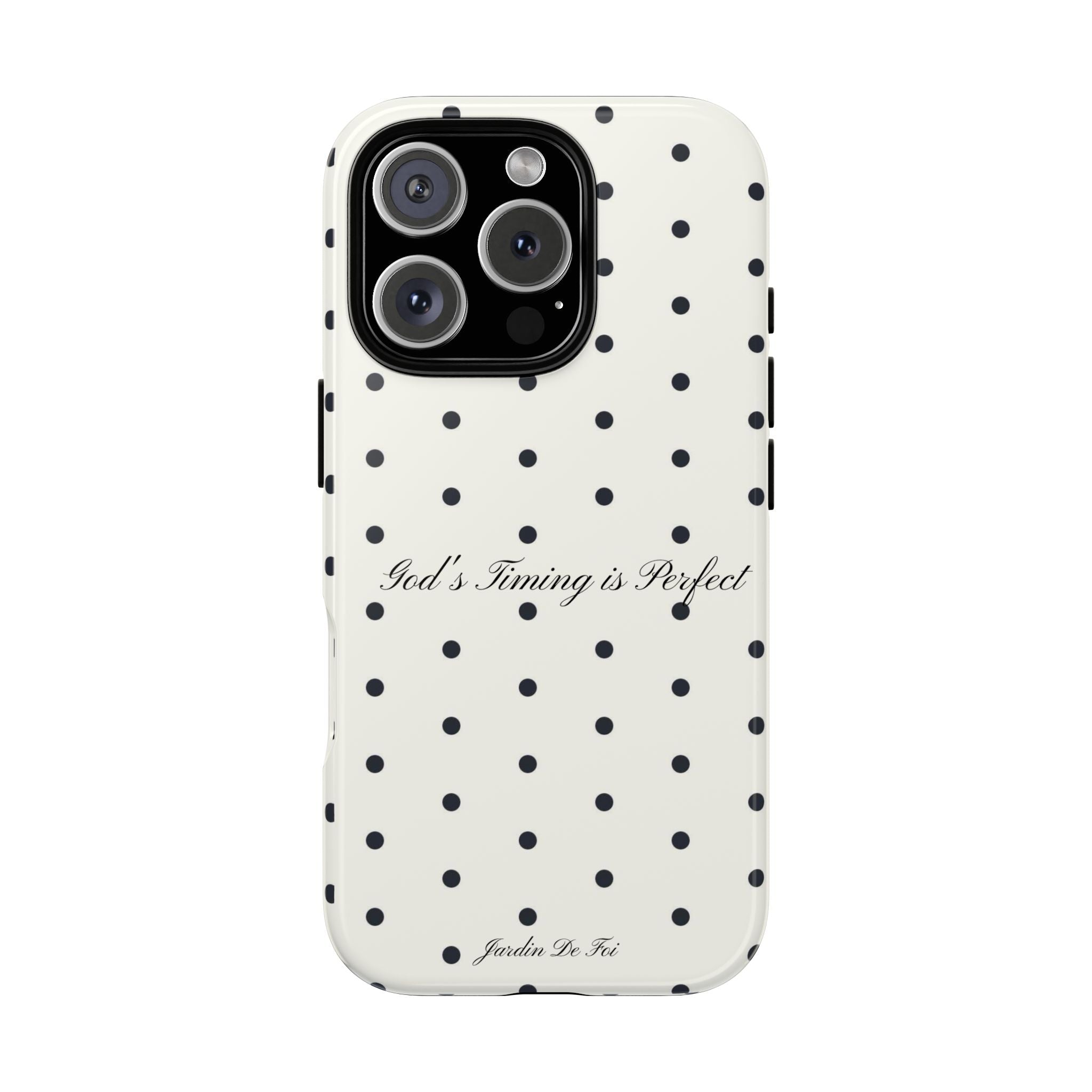 White Polka Dot Case