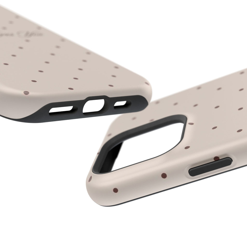 MagSafe Brown Polka Dot
