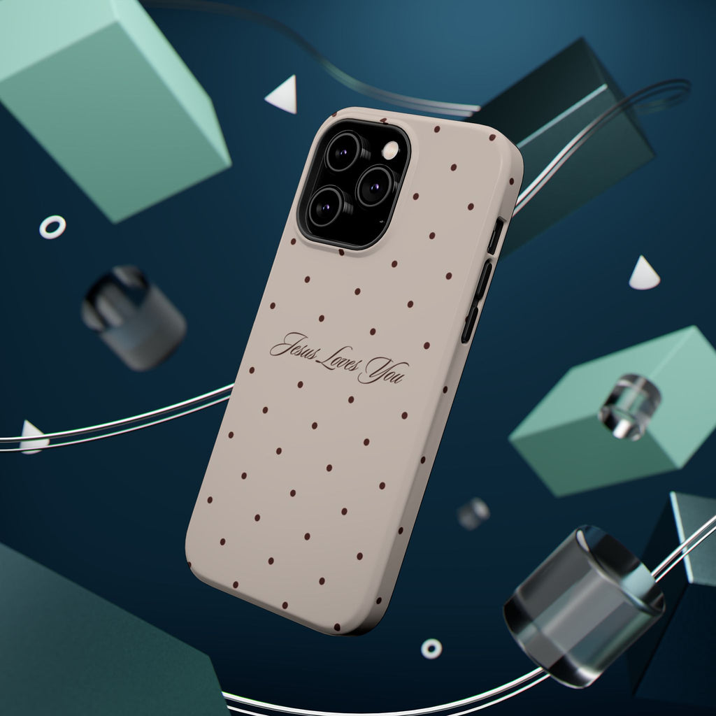 MagSafe Brown Polka Dot