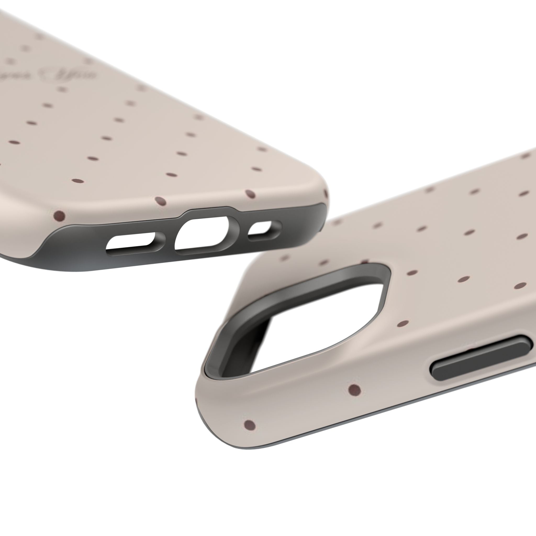 MagSafe Brown Polka Dot