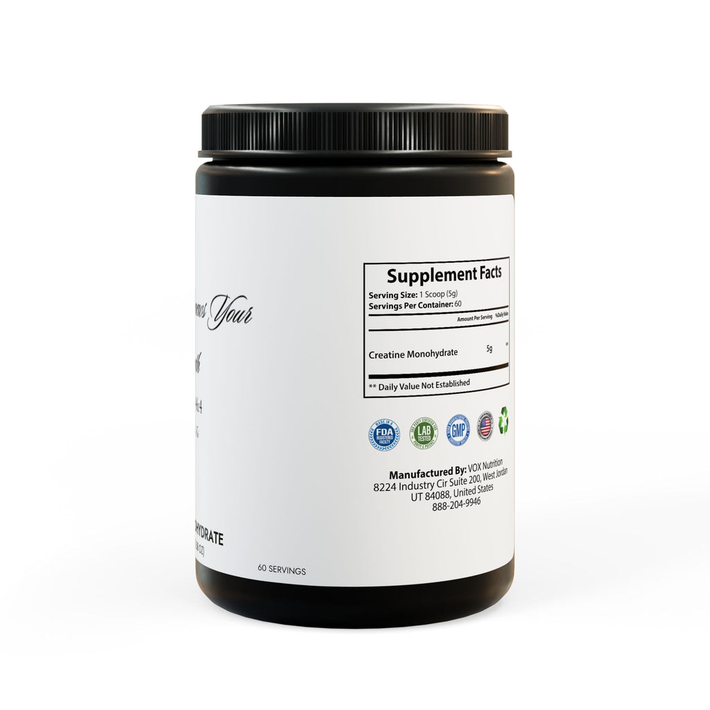 Creatine Monohydrate Supplement (300g, 10.58oz)