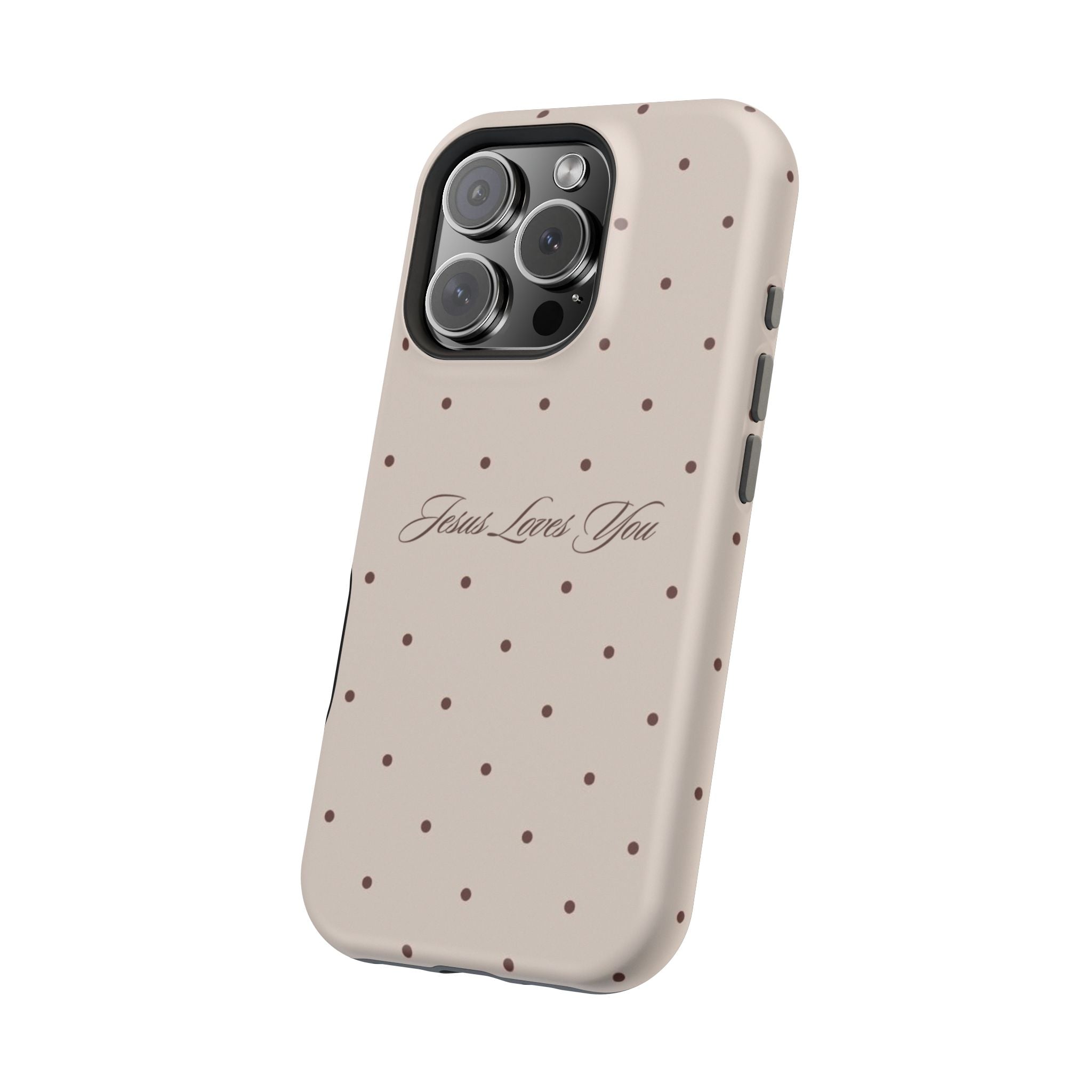 MagSafe Brown Polka Dot