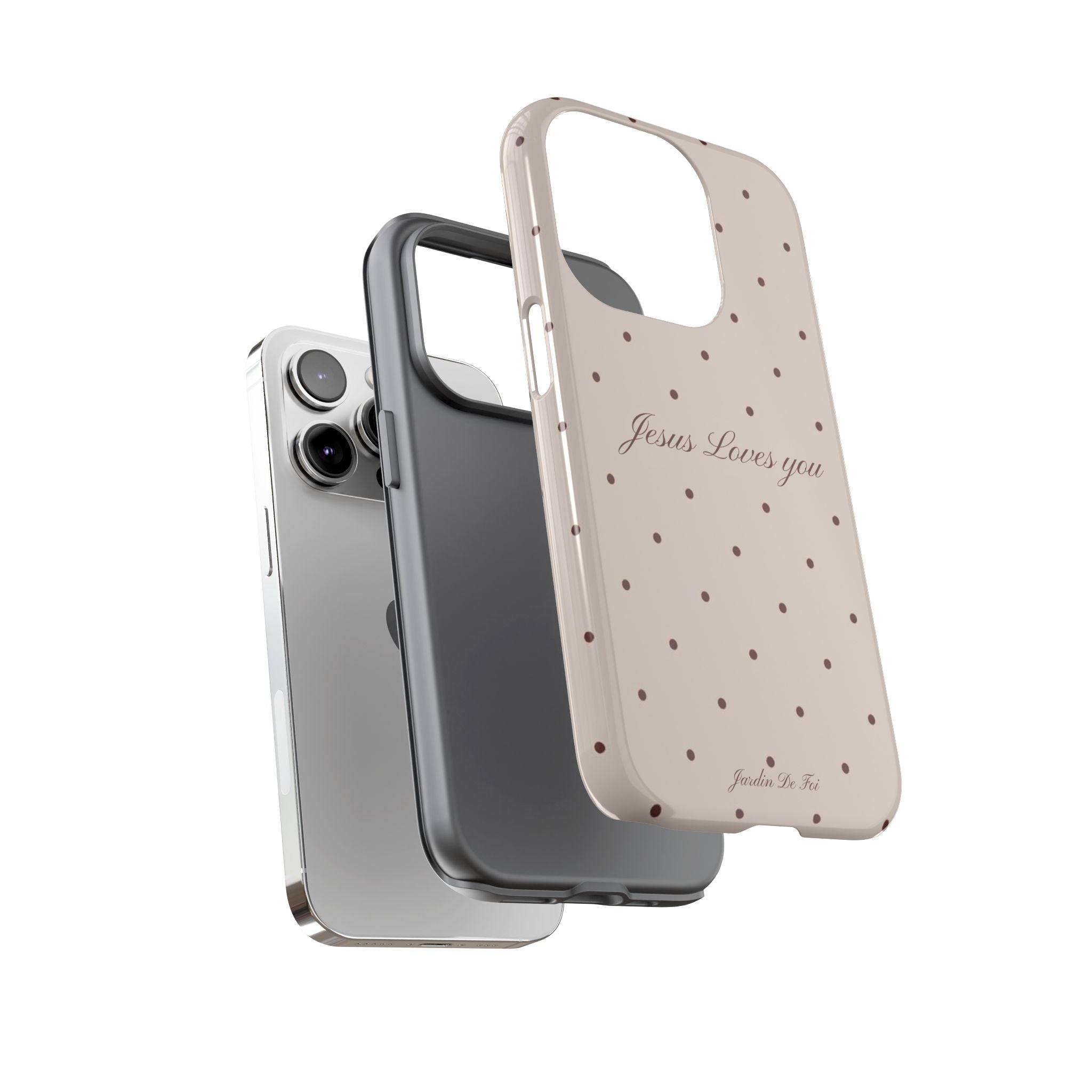 Brown Polka Dot Case