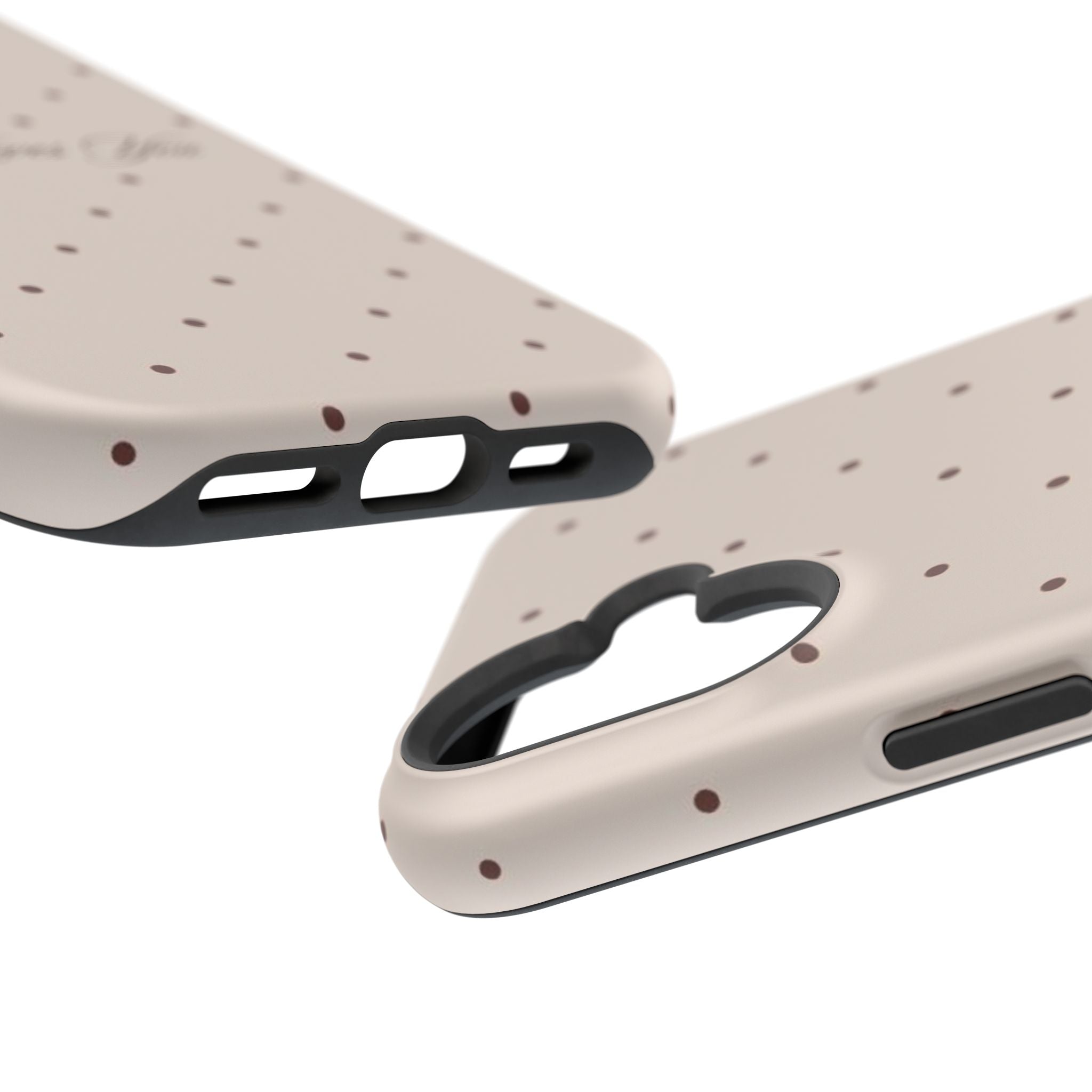 MagSafe Brown Polka Dot