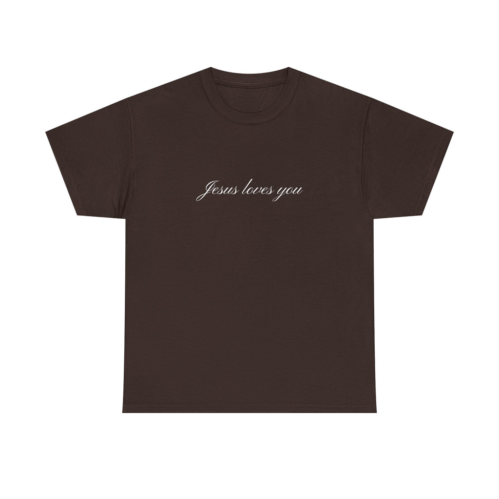 Jesus loves you tee