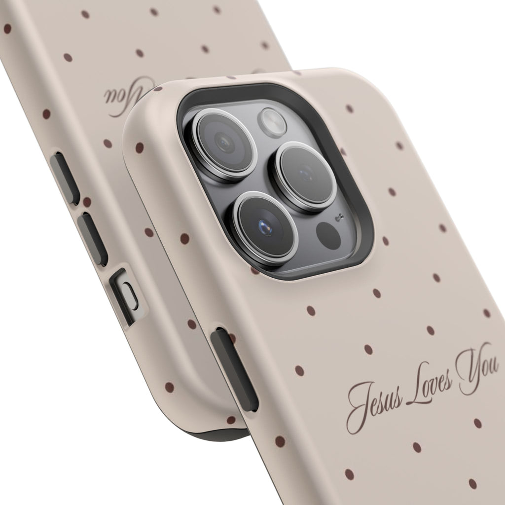 MagSafe Brown Polka Dot