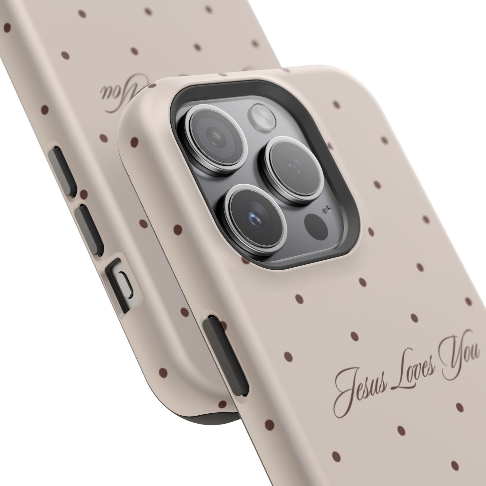 MagSafe Brown Polka Dot