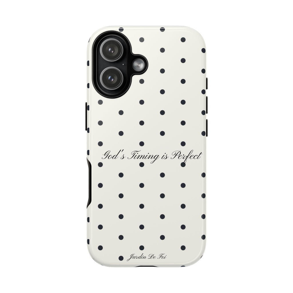 White Polka Dot Case