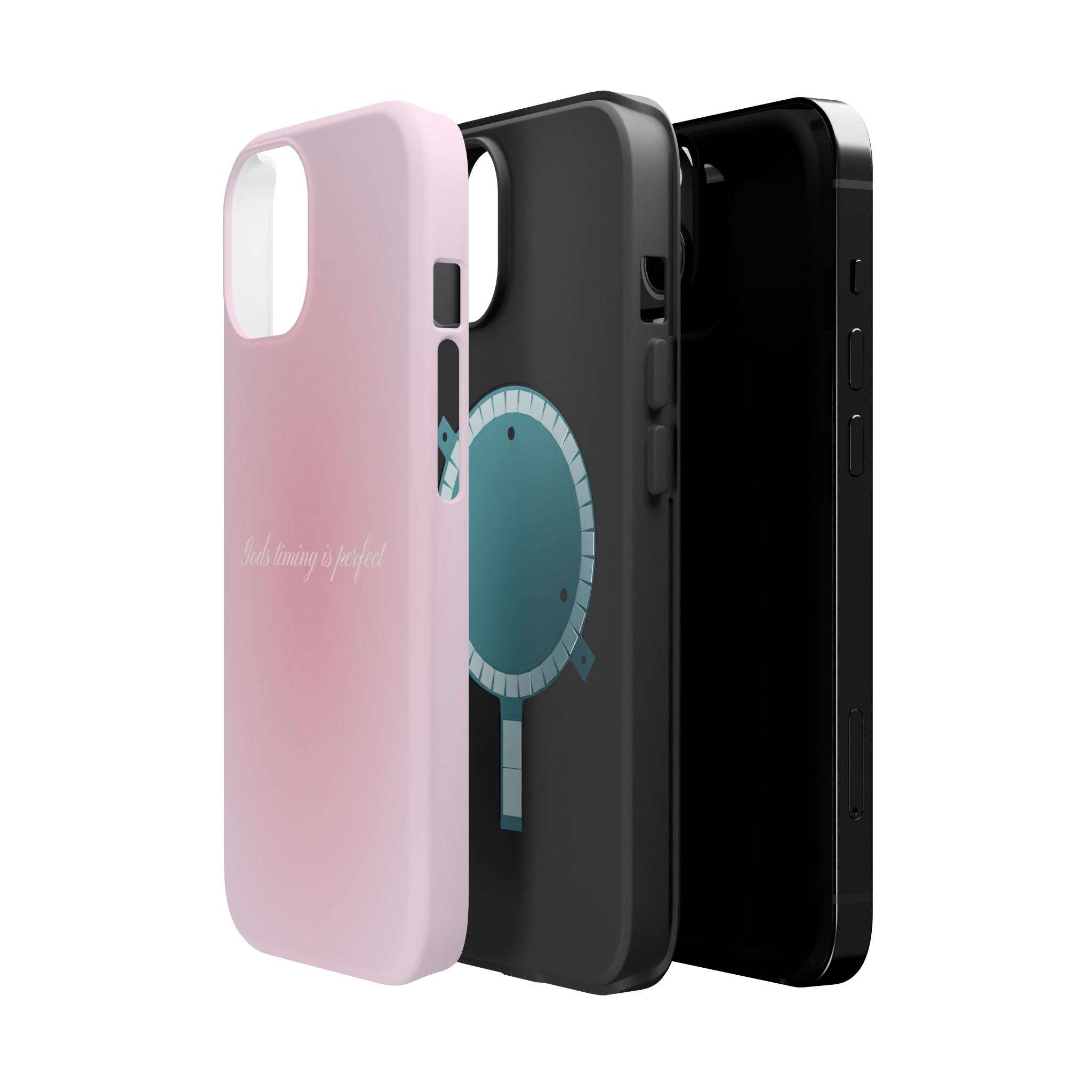 Magnetic impact-resistant case
