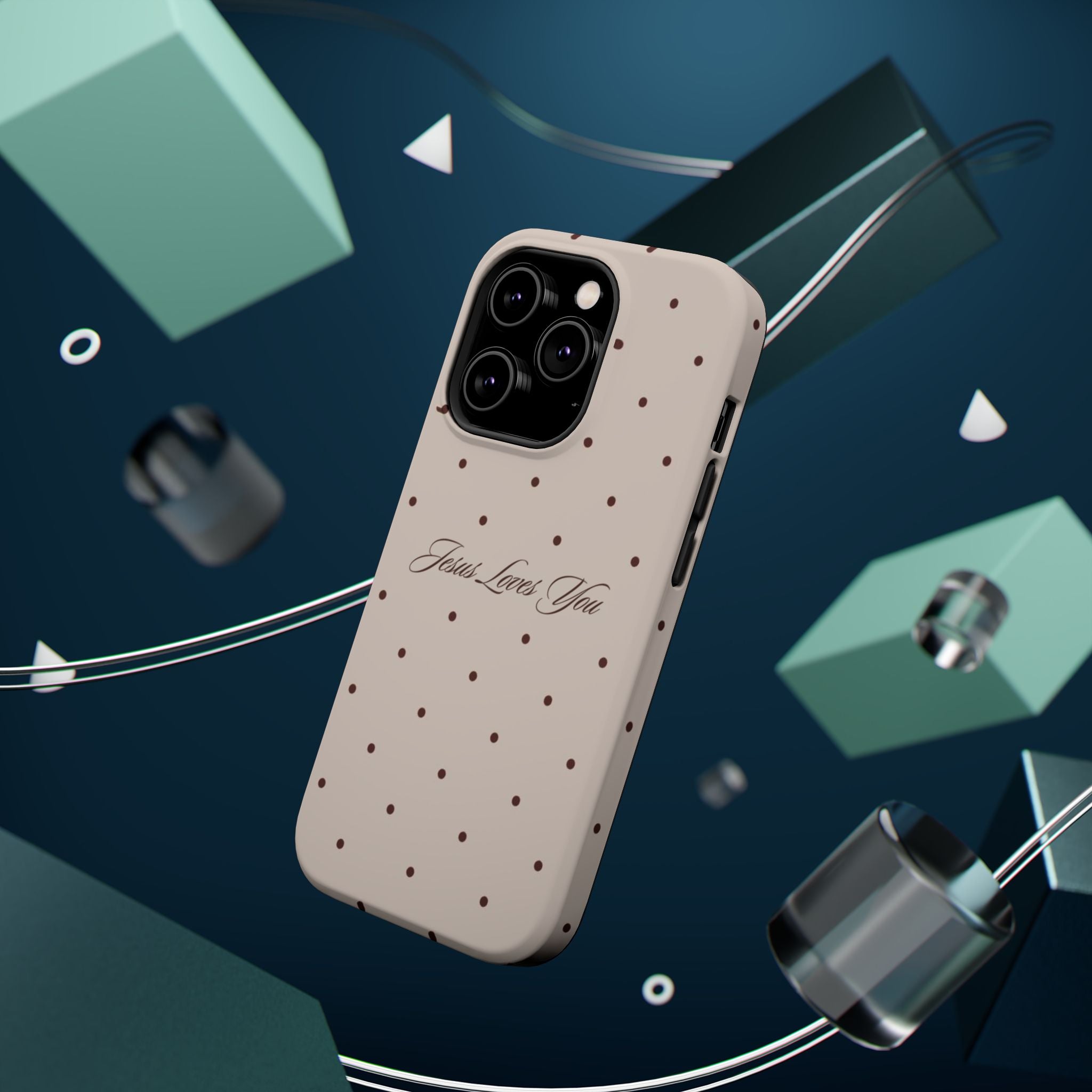 MagSafe Brown Polka Dot