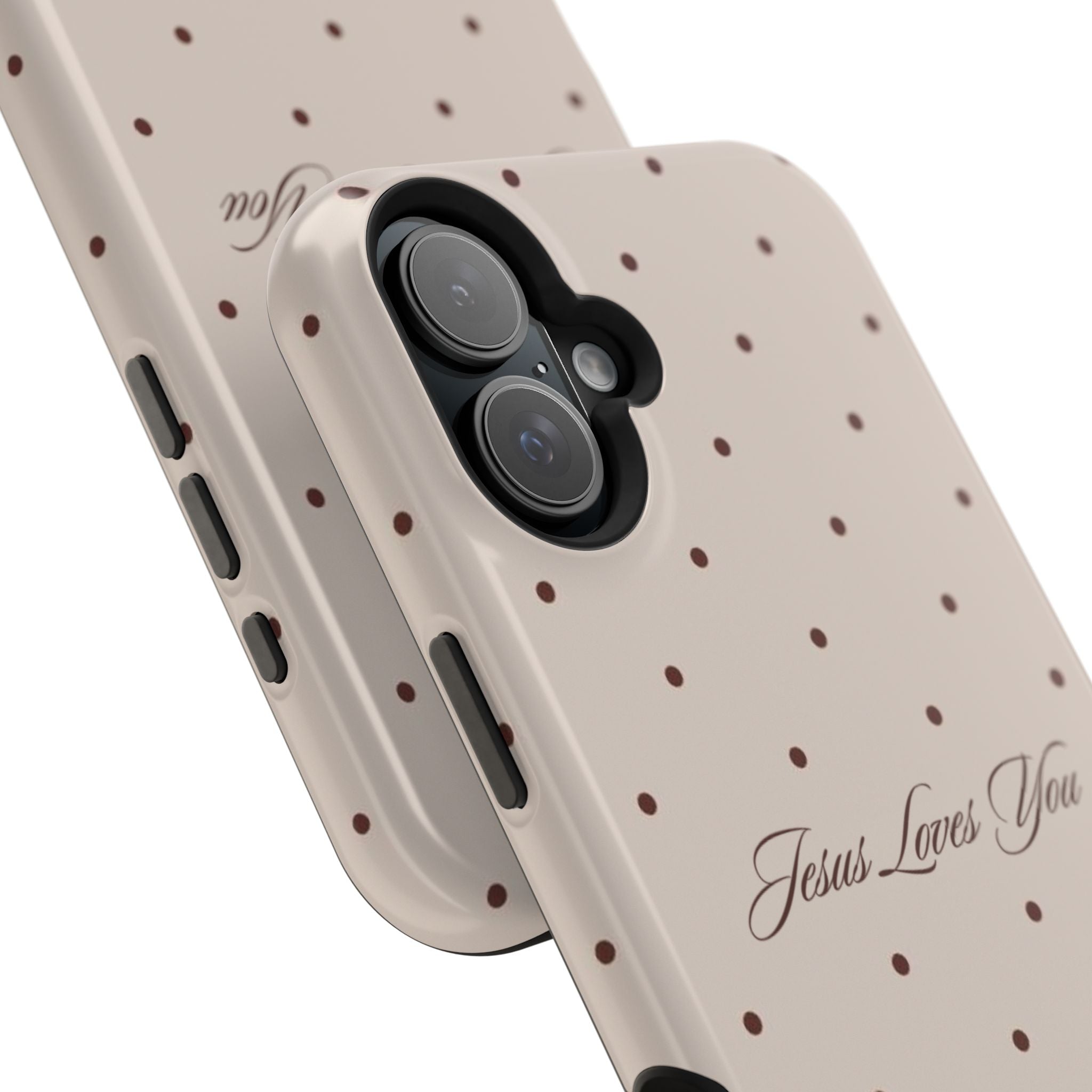 MagSafe Brown Polka Dot
