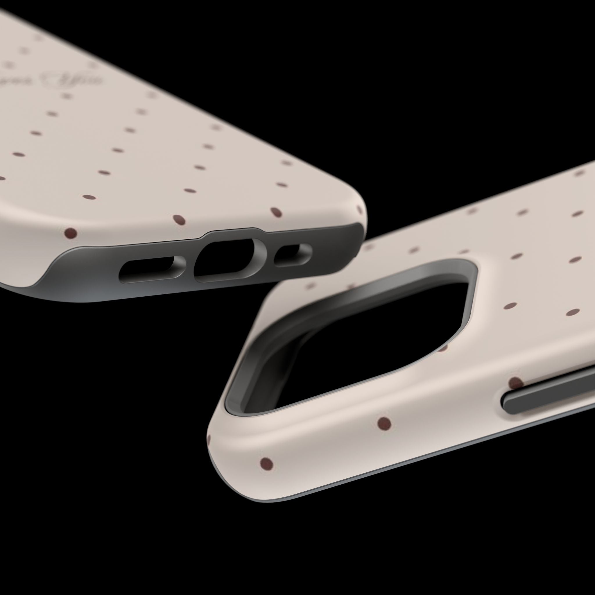 MagSafe Brown Polka Dot