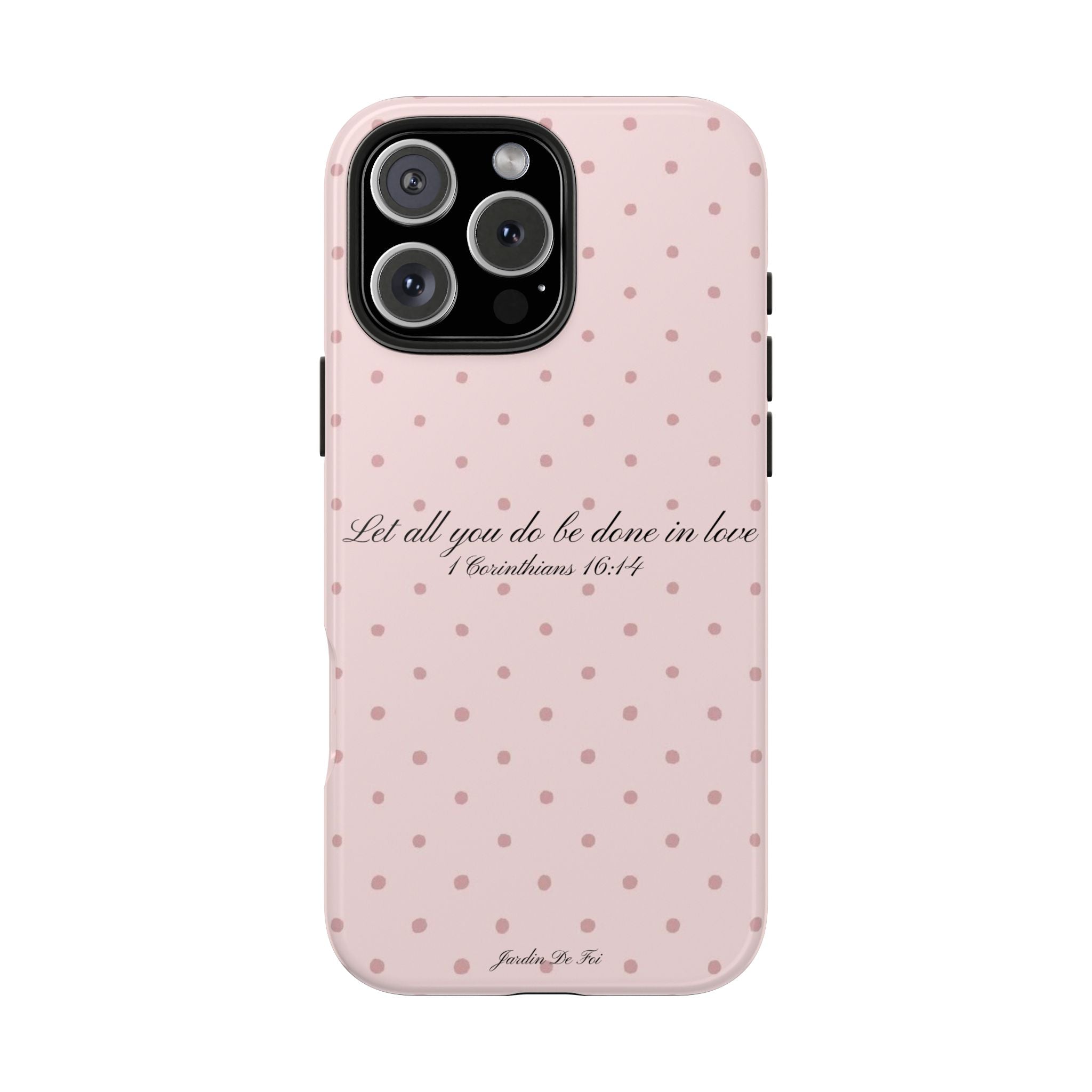 Pink Polka Dot Case