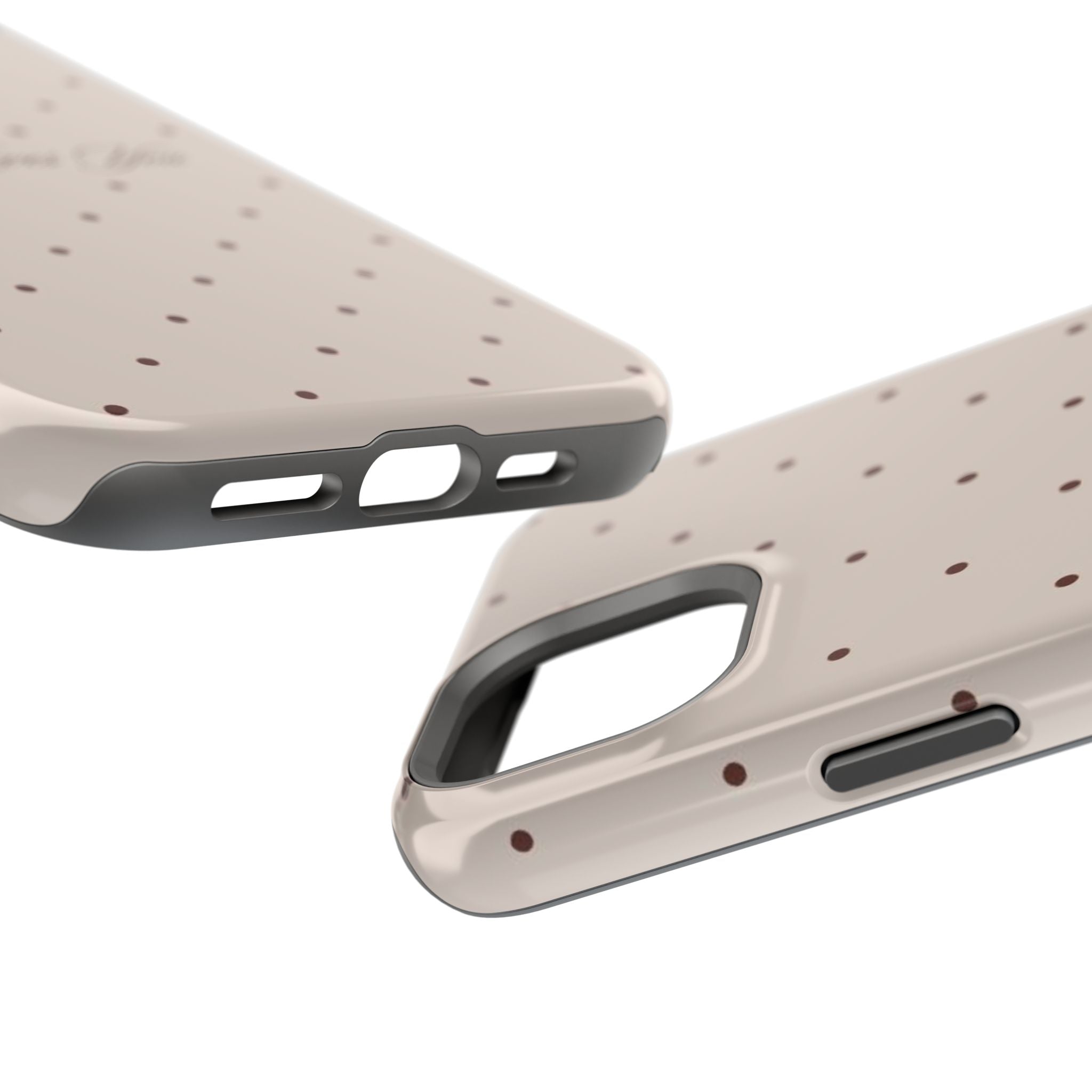 MagSafe Brown Polka Dot