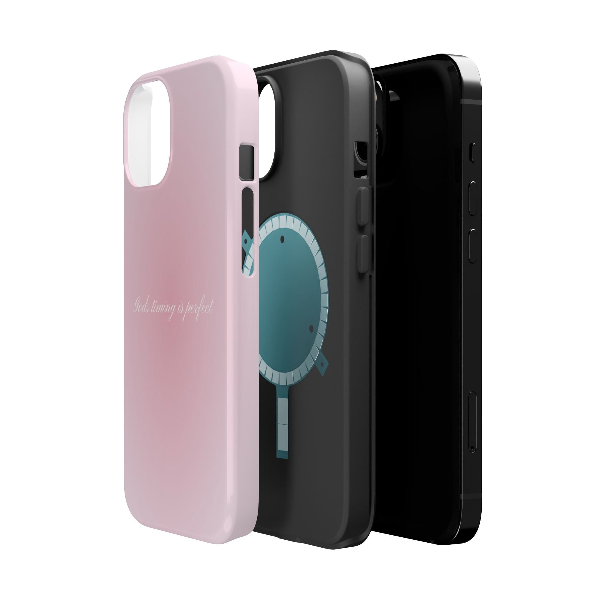 Magnetic impact-resistant case