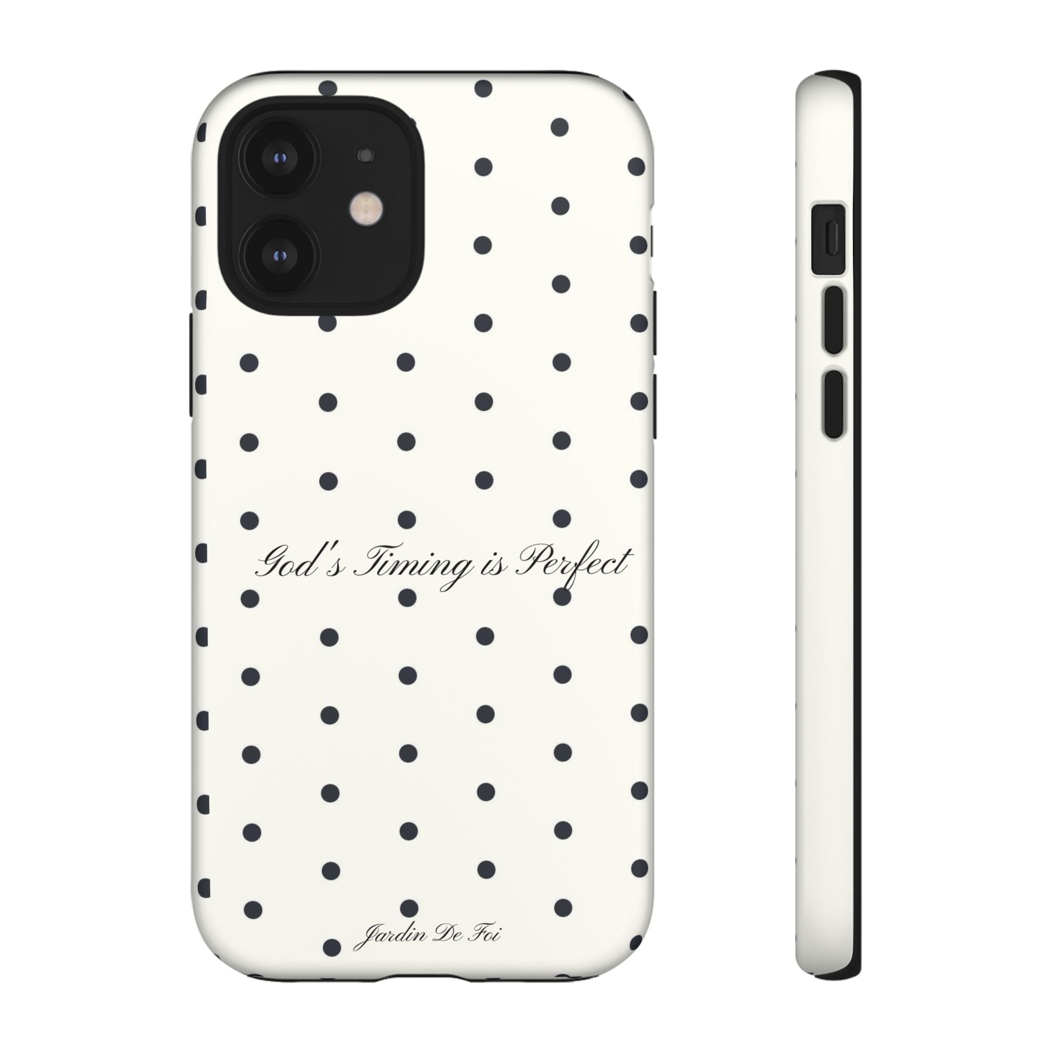 White Polka Dot Case