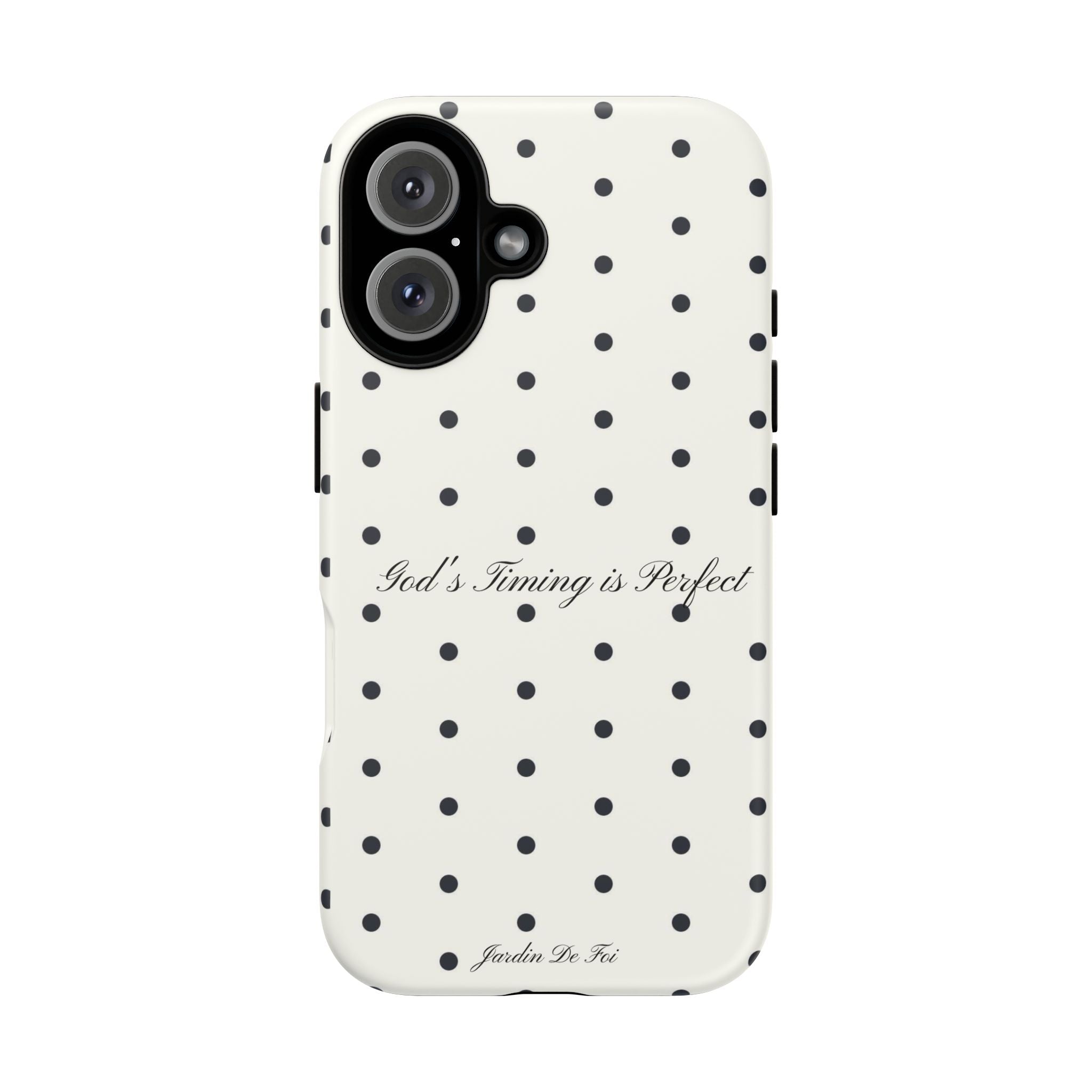 White Polka Dot Case
