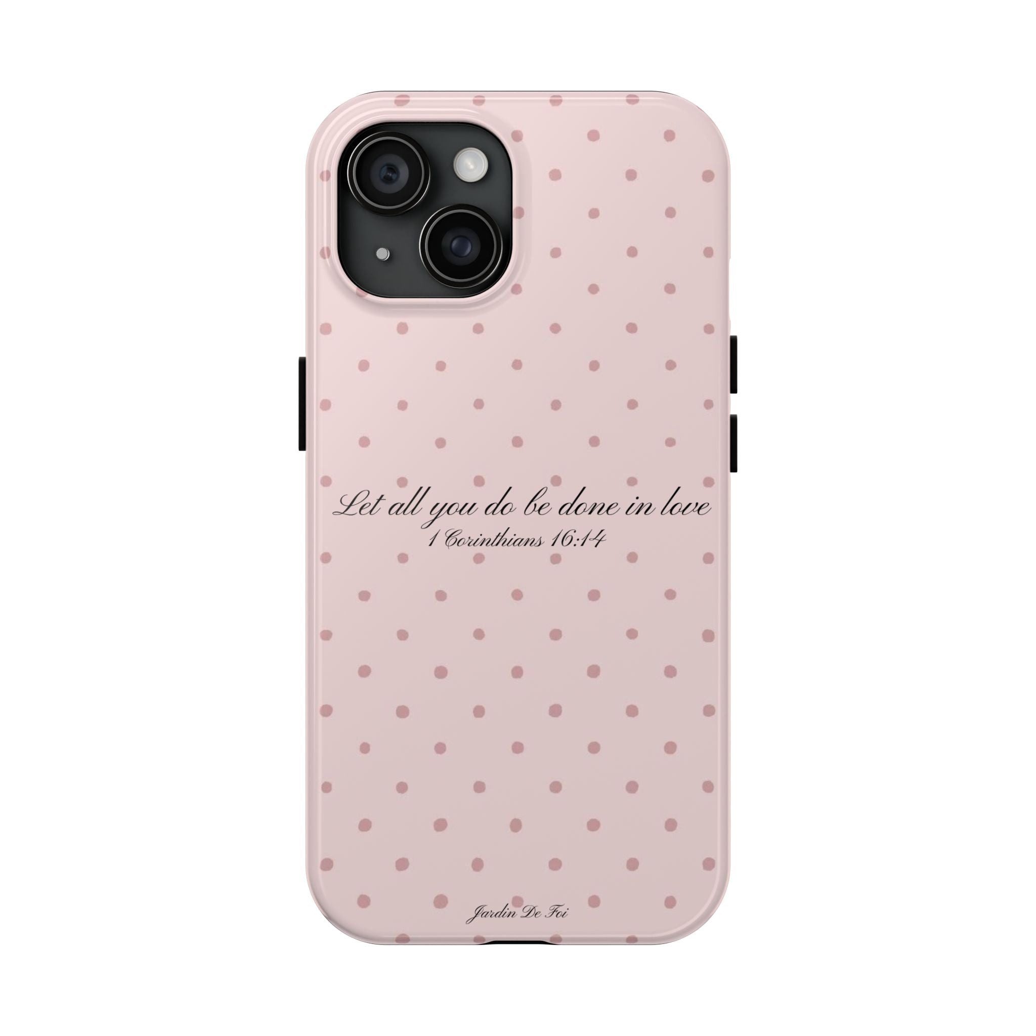 Pink Polka Dot Case