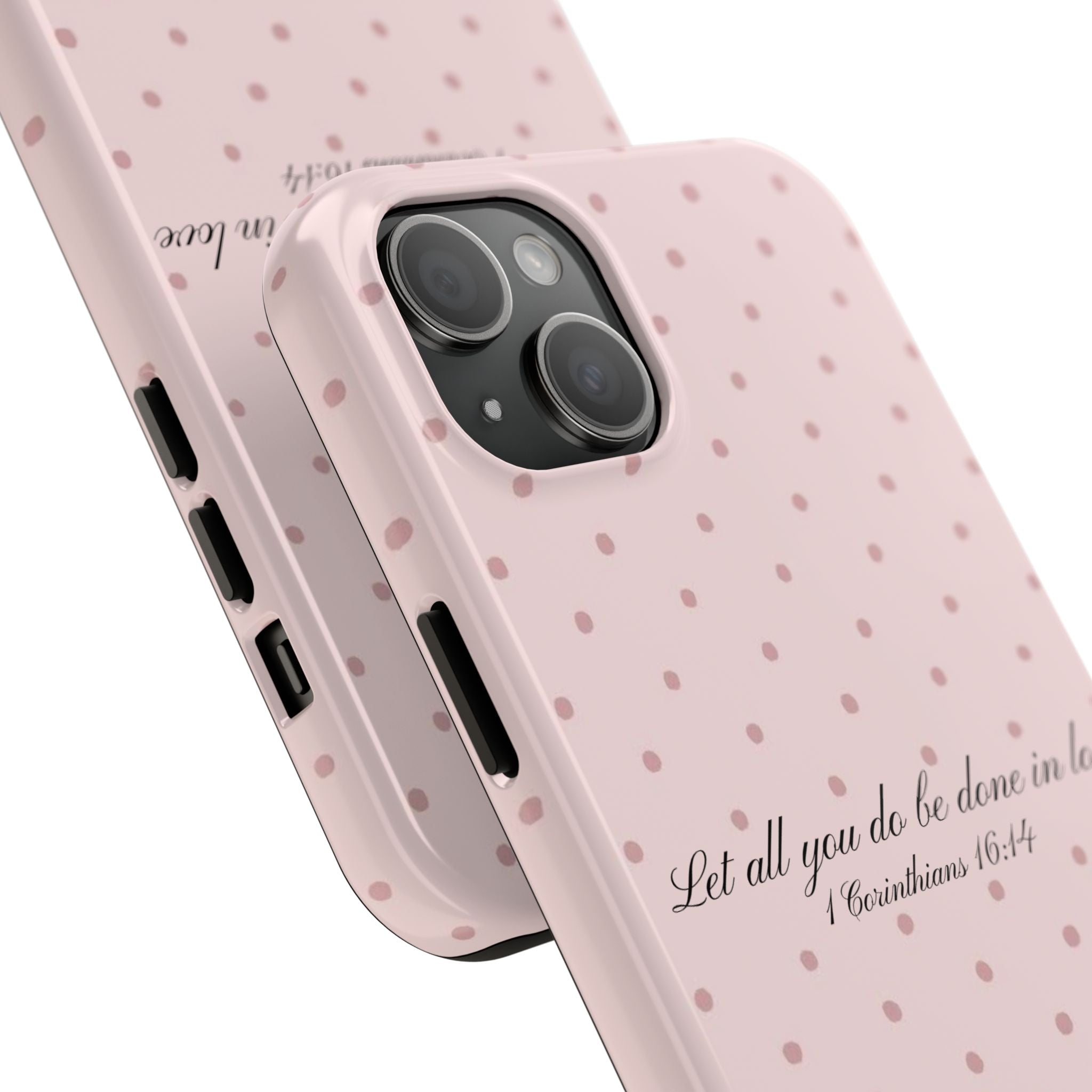 Pink Polka Dot Case