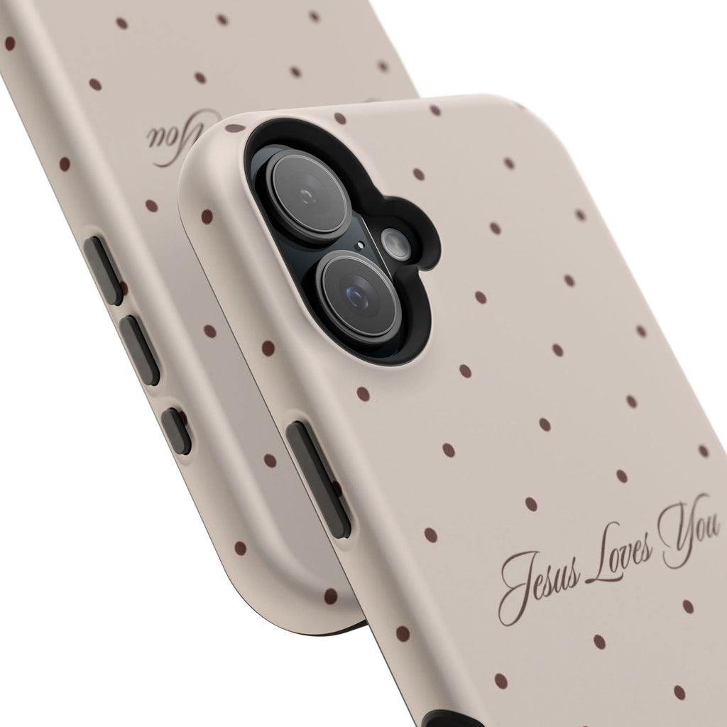 MagSafe Brown Polka Dot