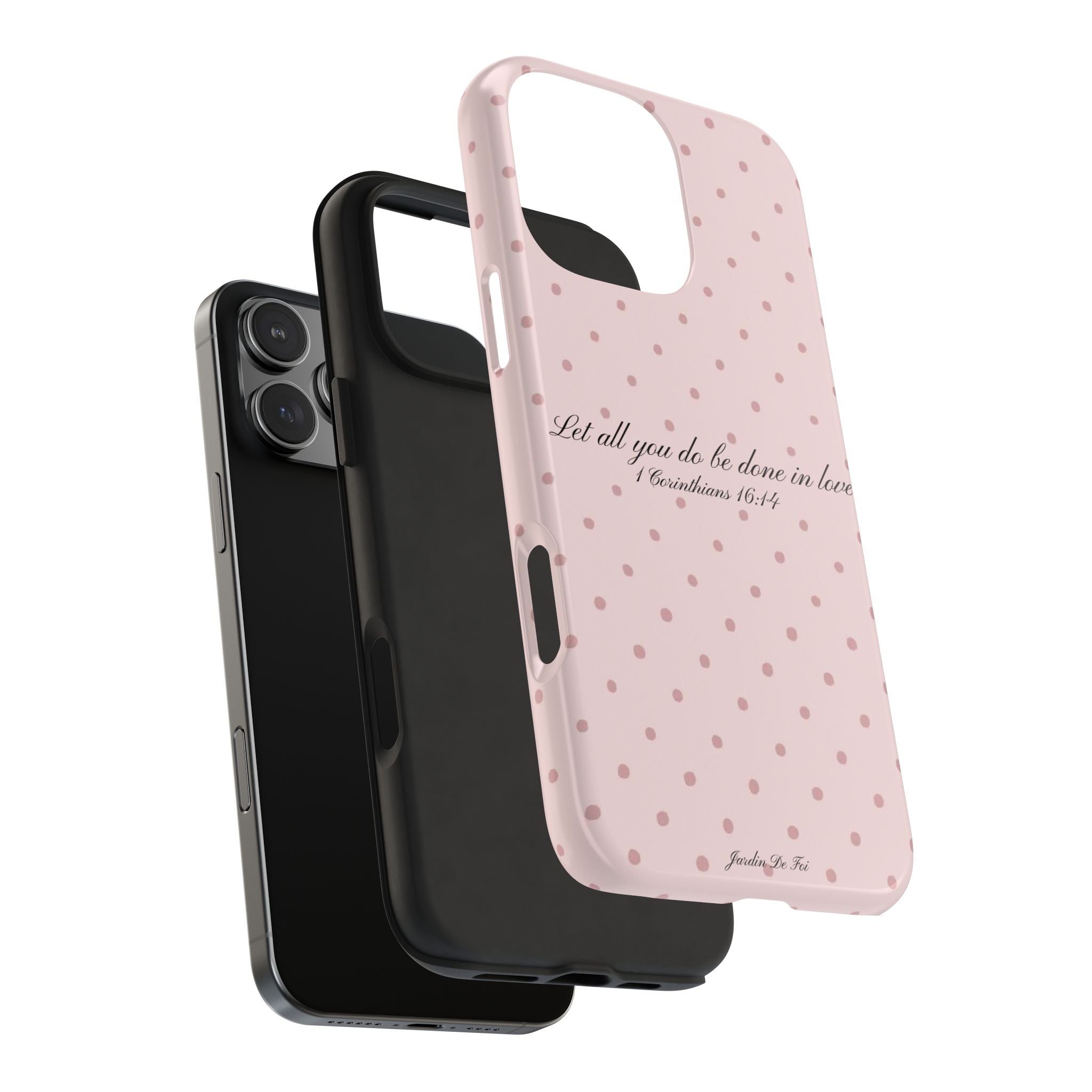 Pink Polka Dot Case